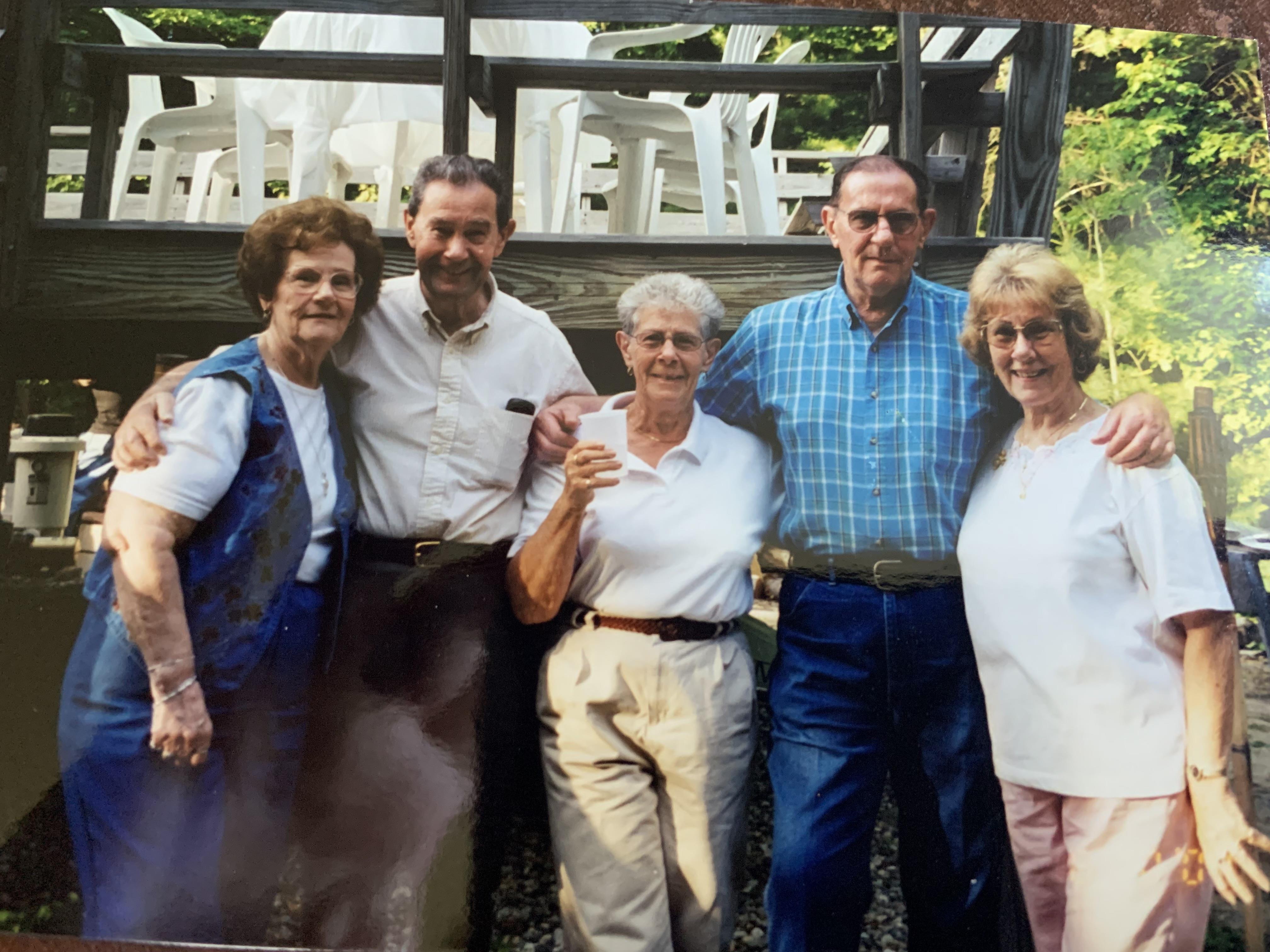 A group of people posing for a photo