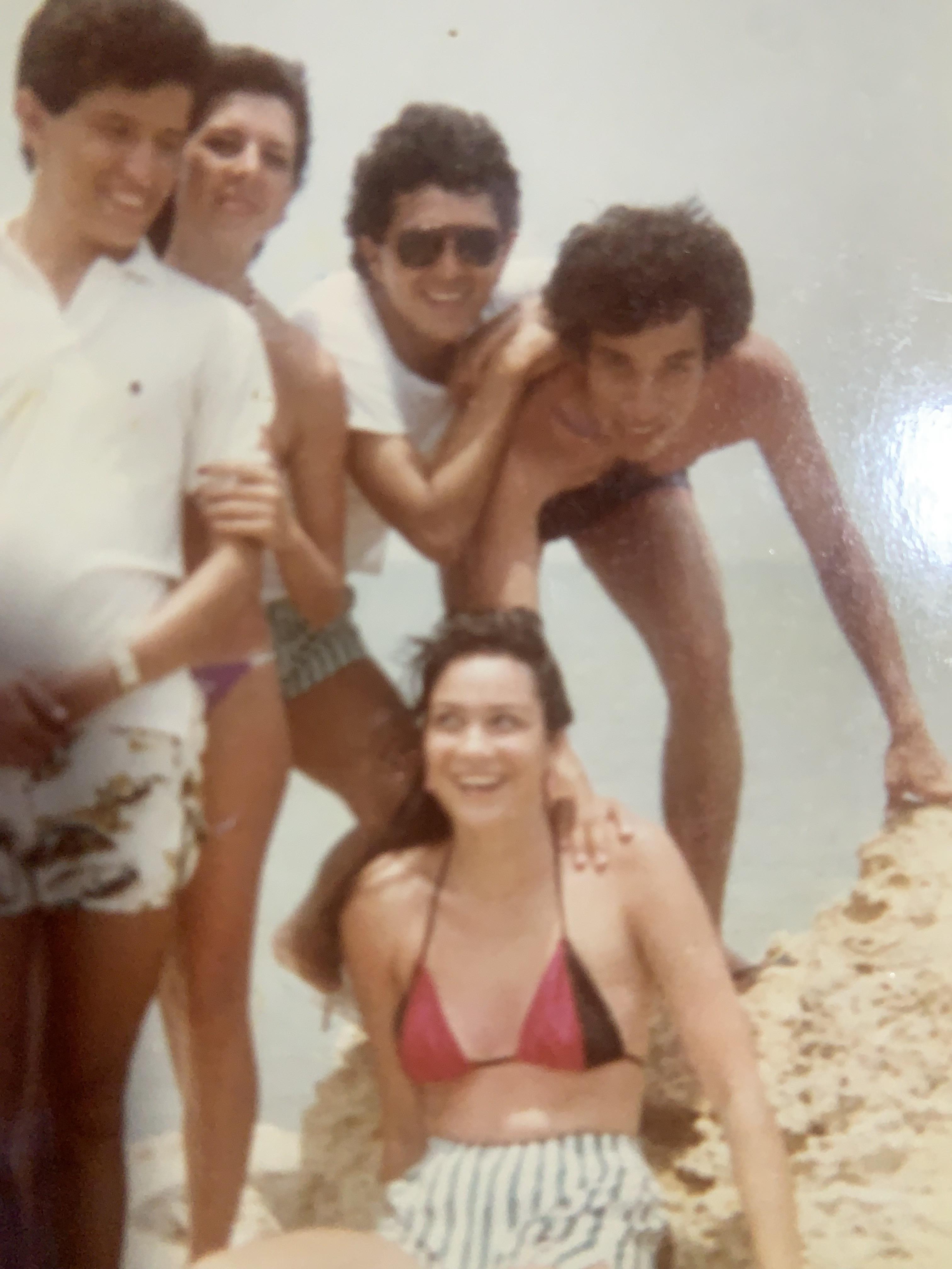 A group of people posing for a photo