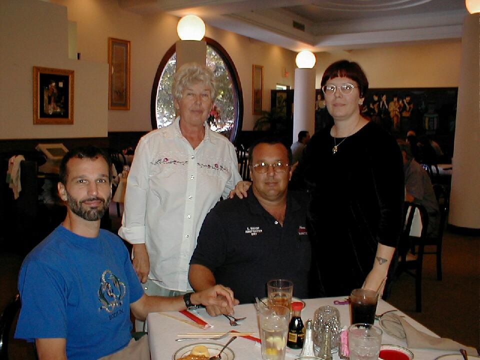 A group of people posing for a photo