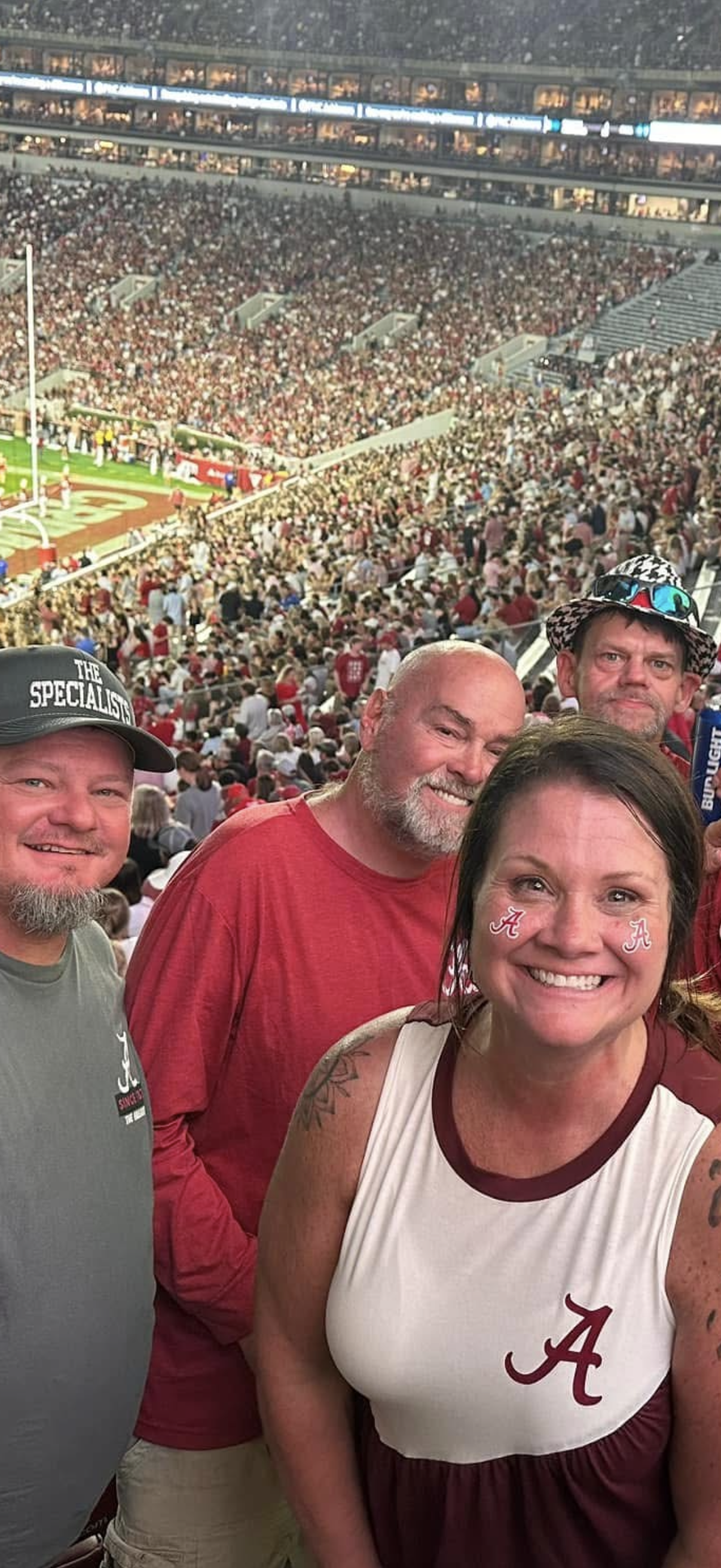 A group of people posing for a picture