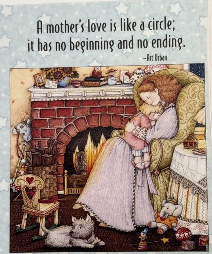 A woman holding a baby