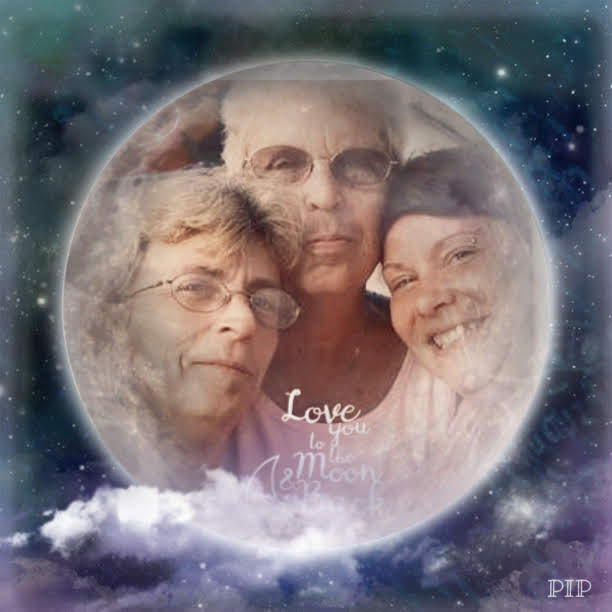 A group of people in a circle