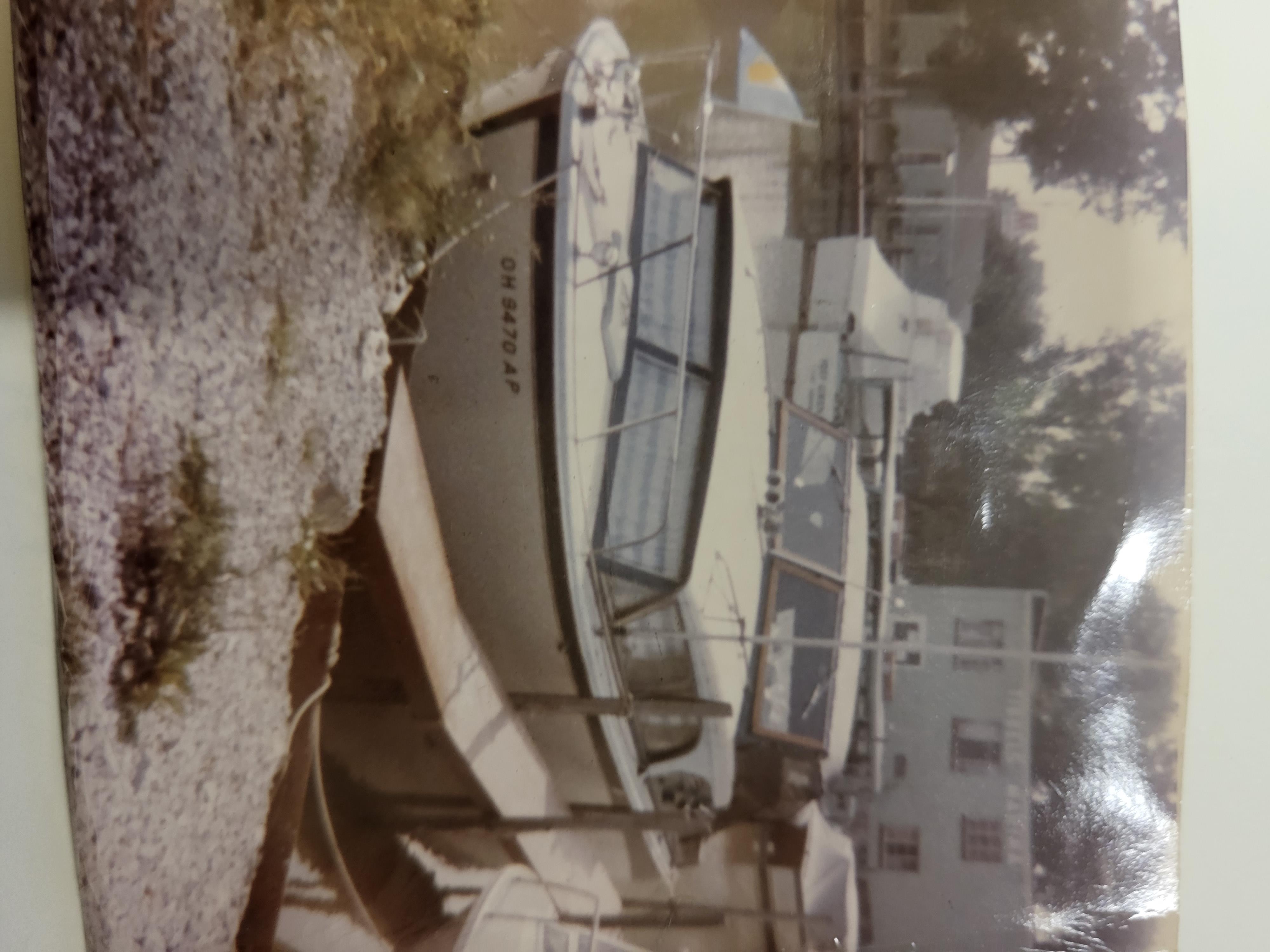 A boat parked on a dock