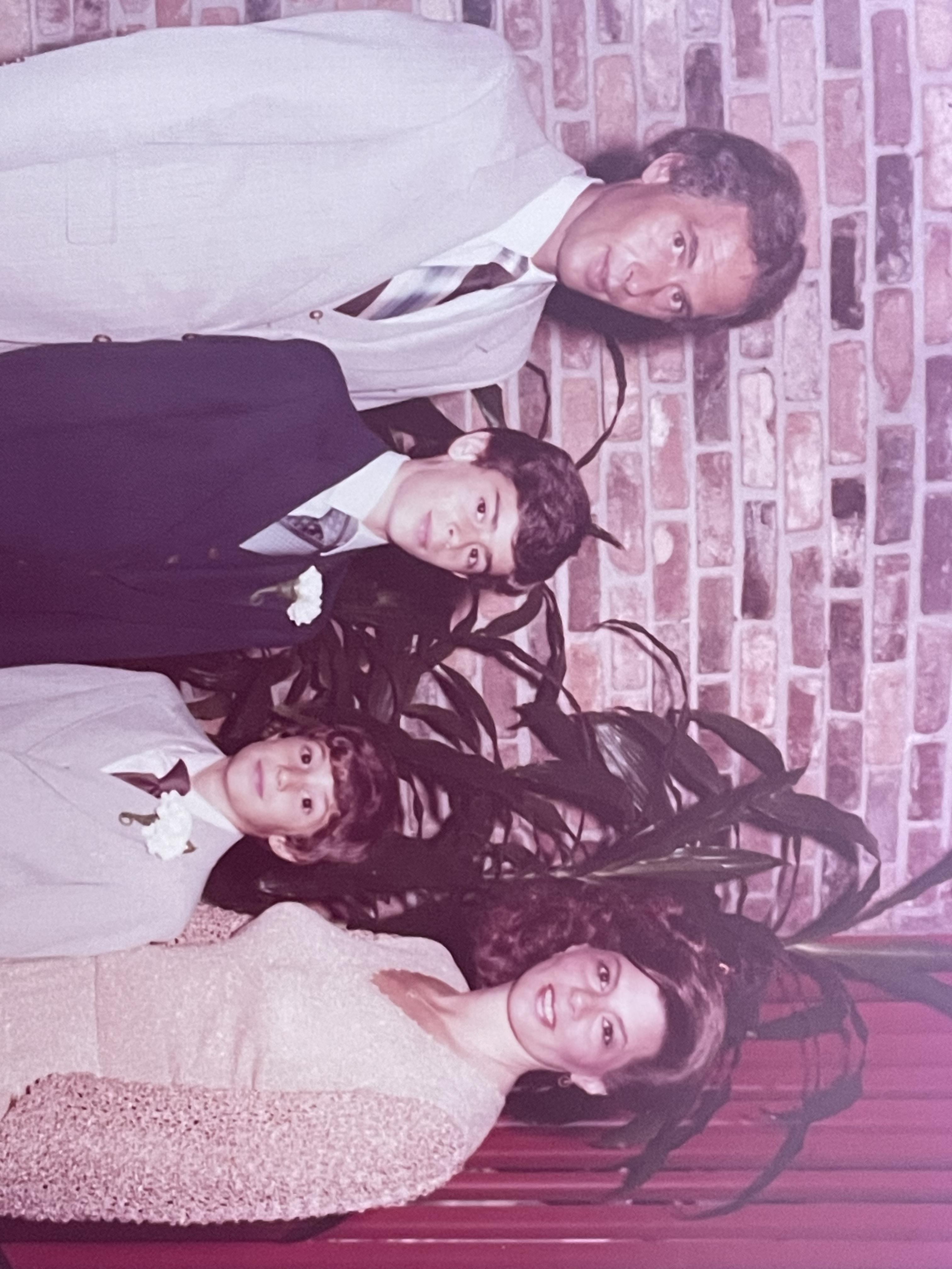 A group of people posing for a photo