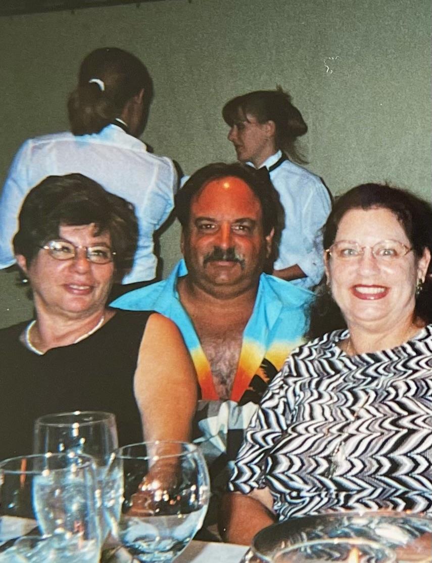 A group of people sitting at a table