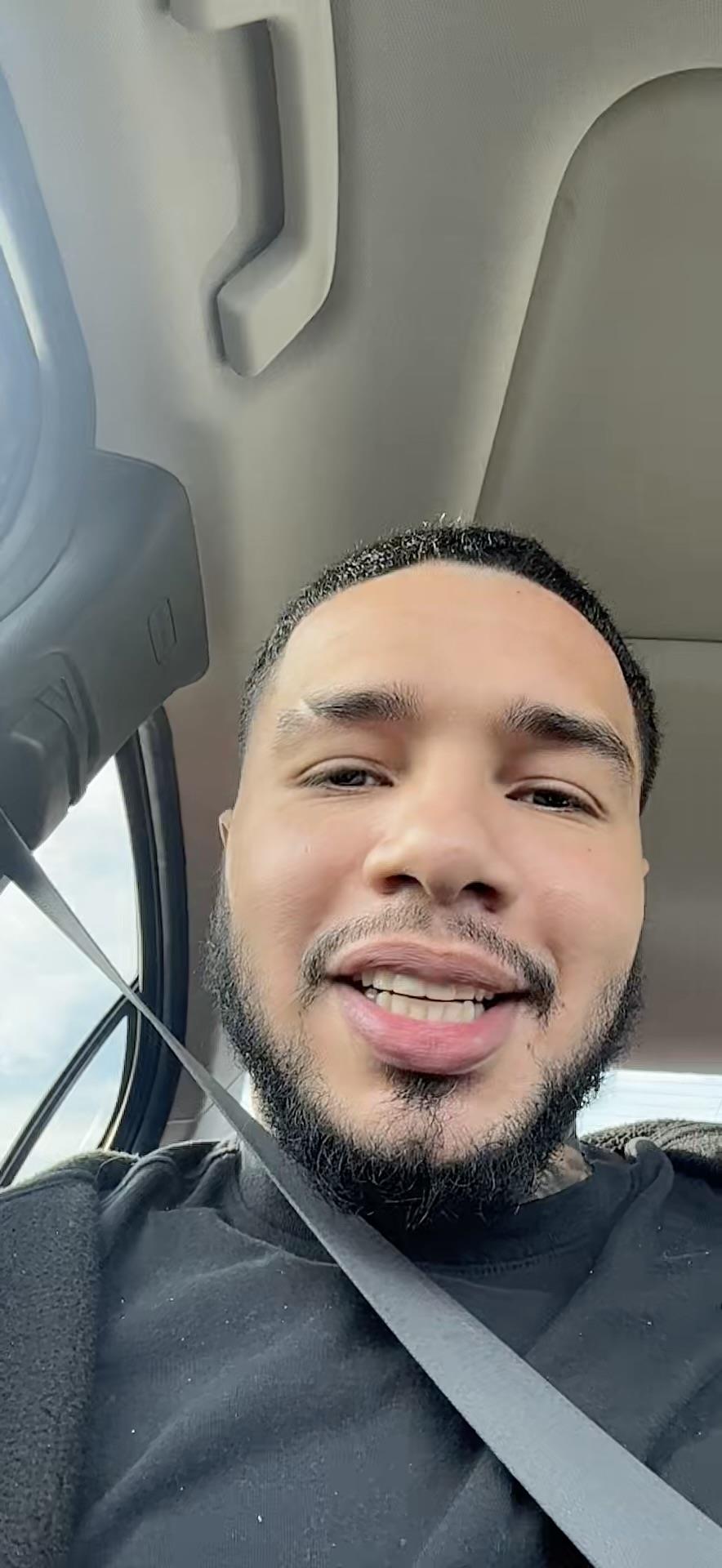 A man taking a selfie