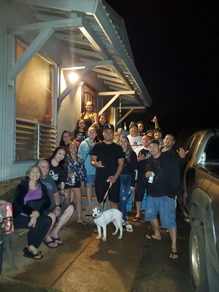 A group of people posing for a photo
