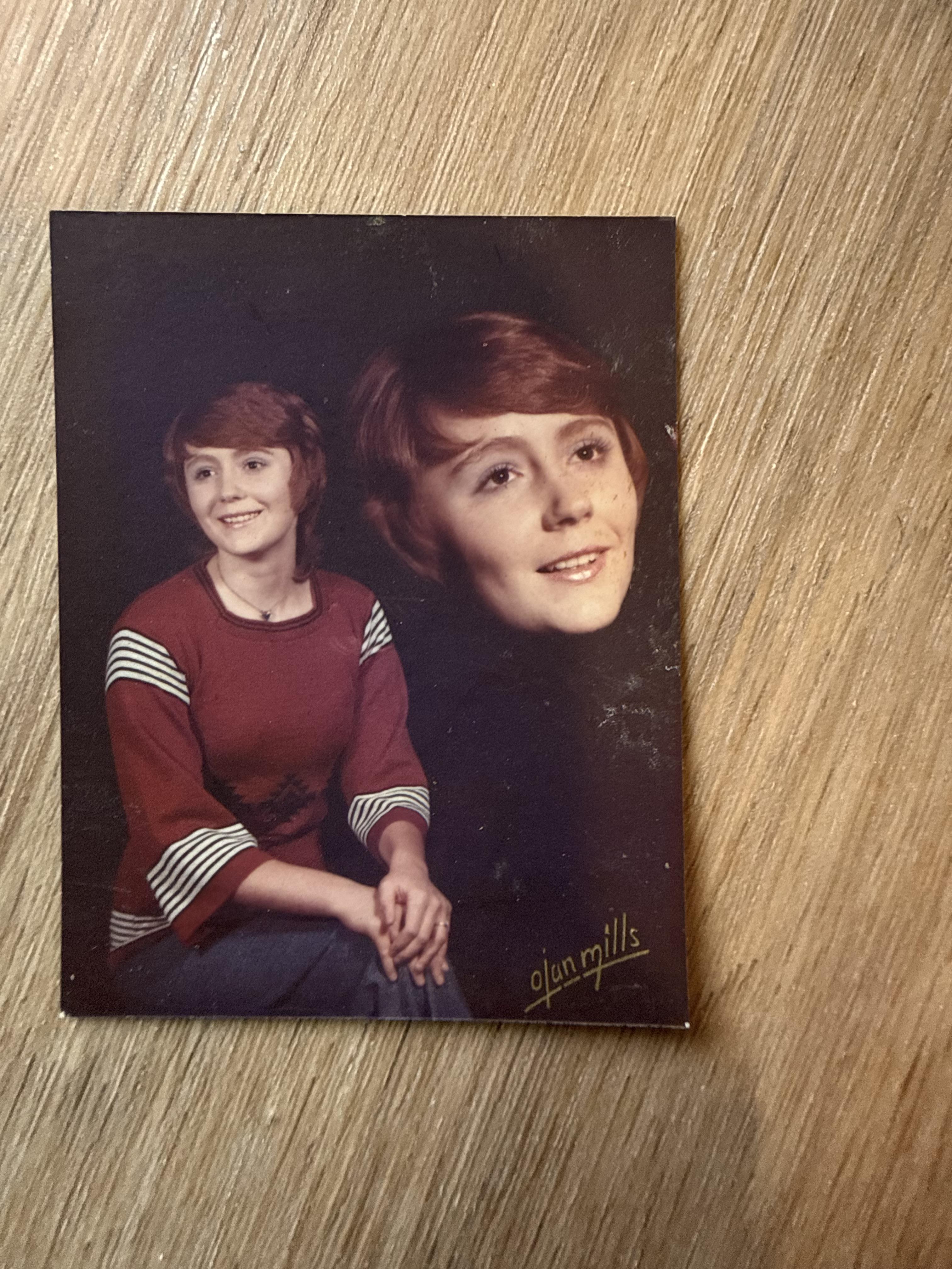 A picture of two women