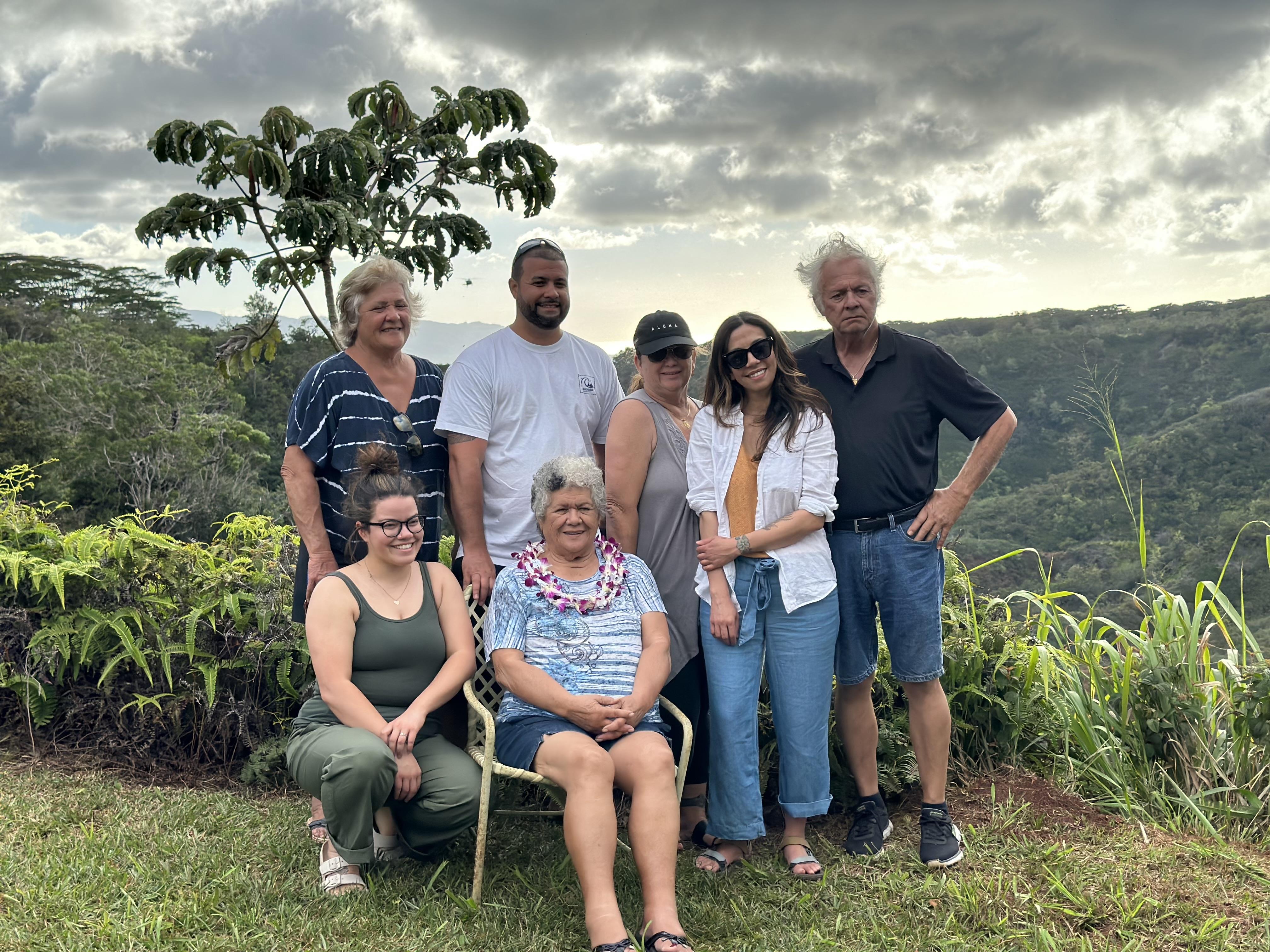 A group of people posing for a photo