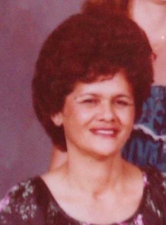 A woman with big hair