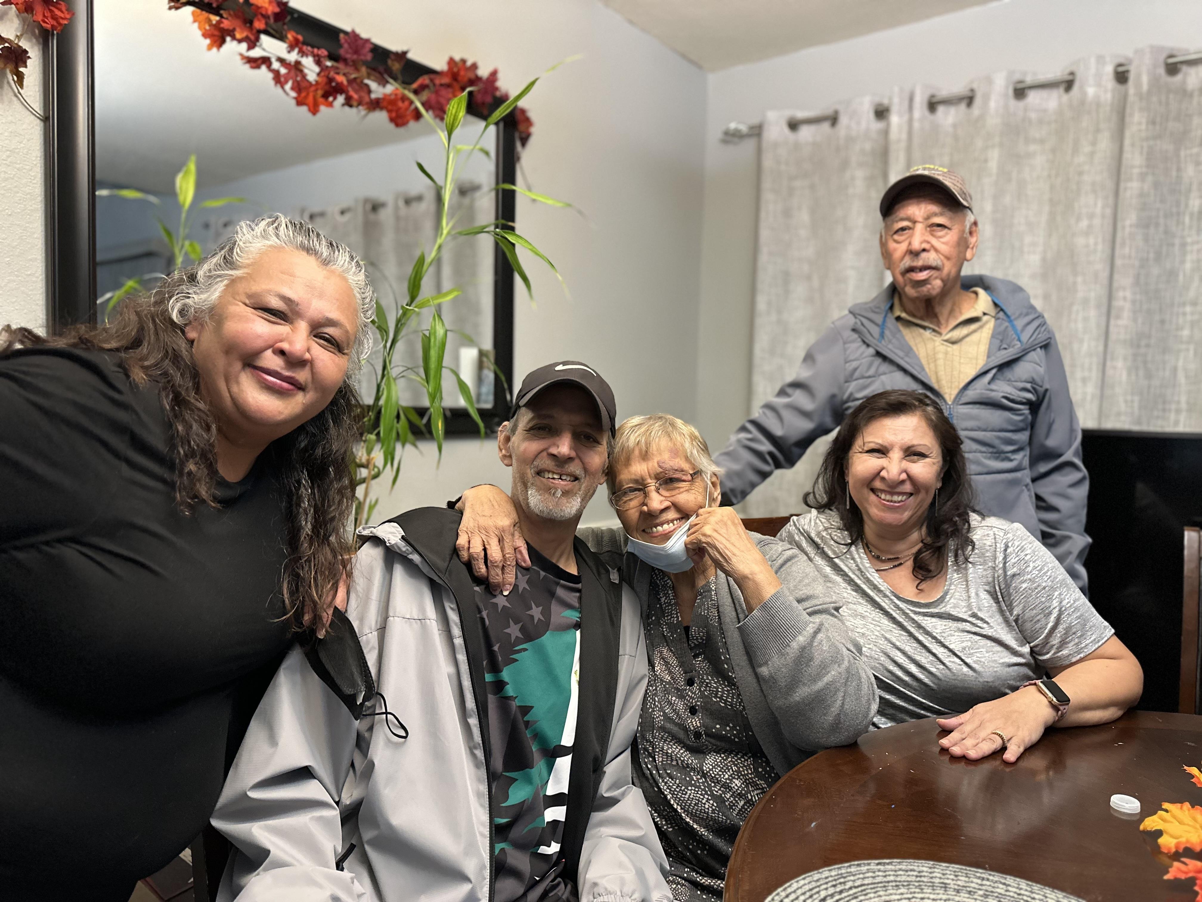 A group of people posing for a photo