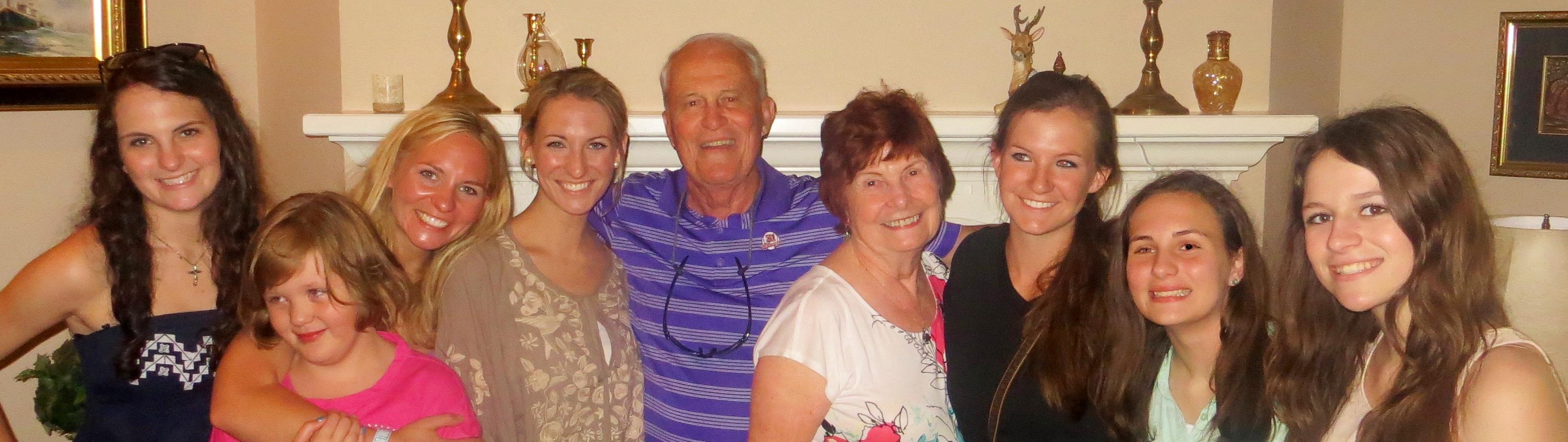 A group of people posing for a photo