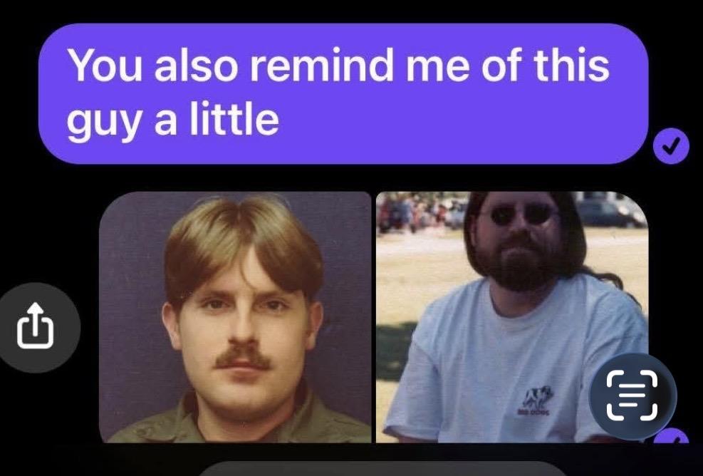 A man with a mustache and a beard