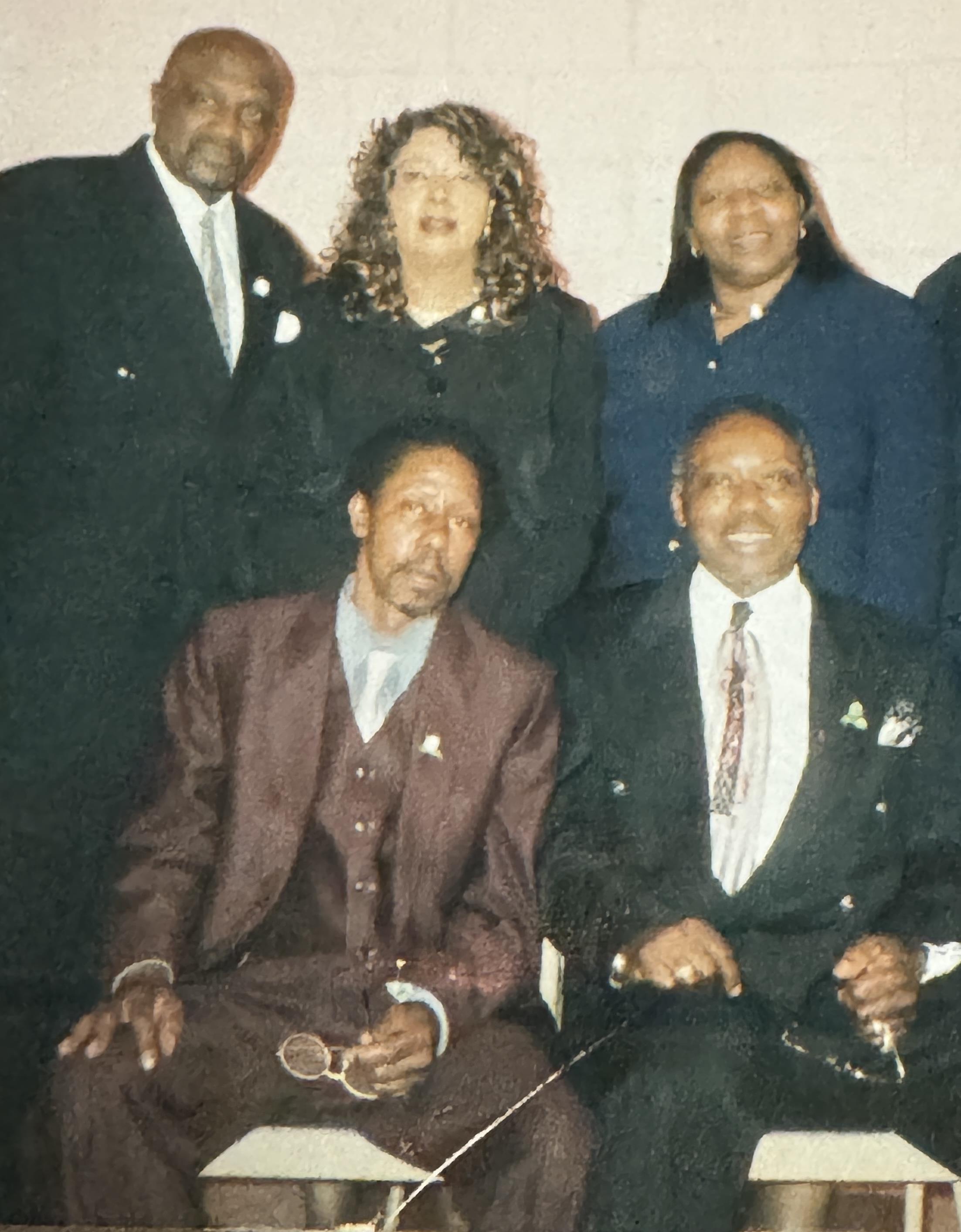 A group of people posing for a photo