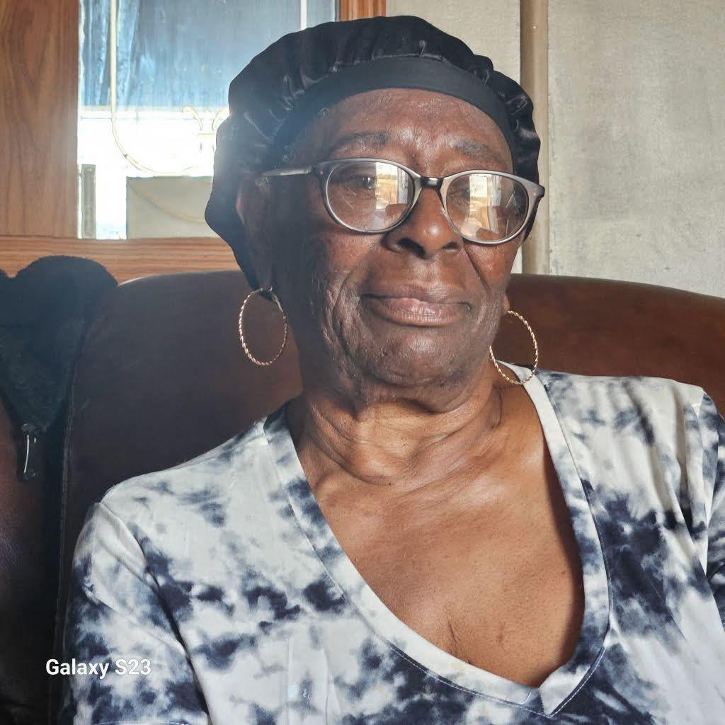A woman sitting in a chair