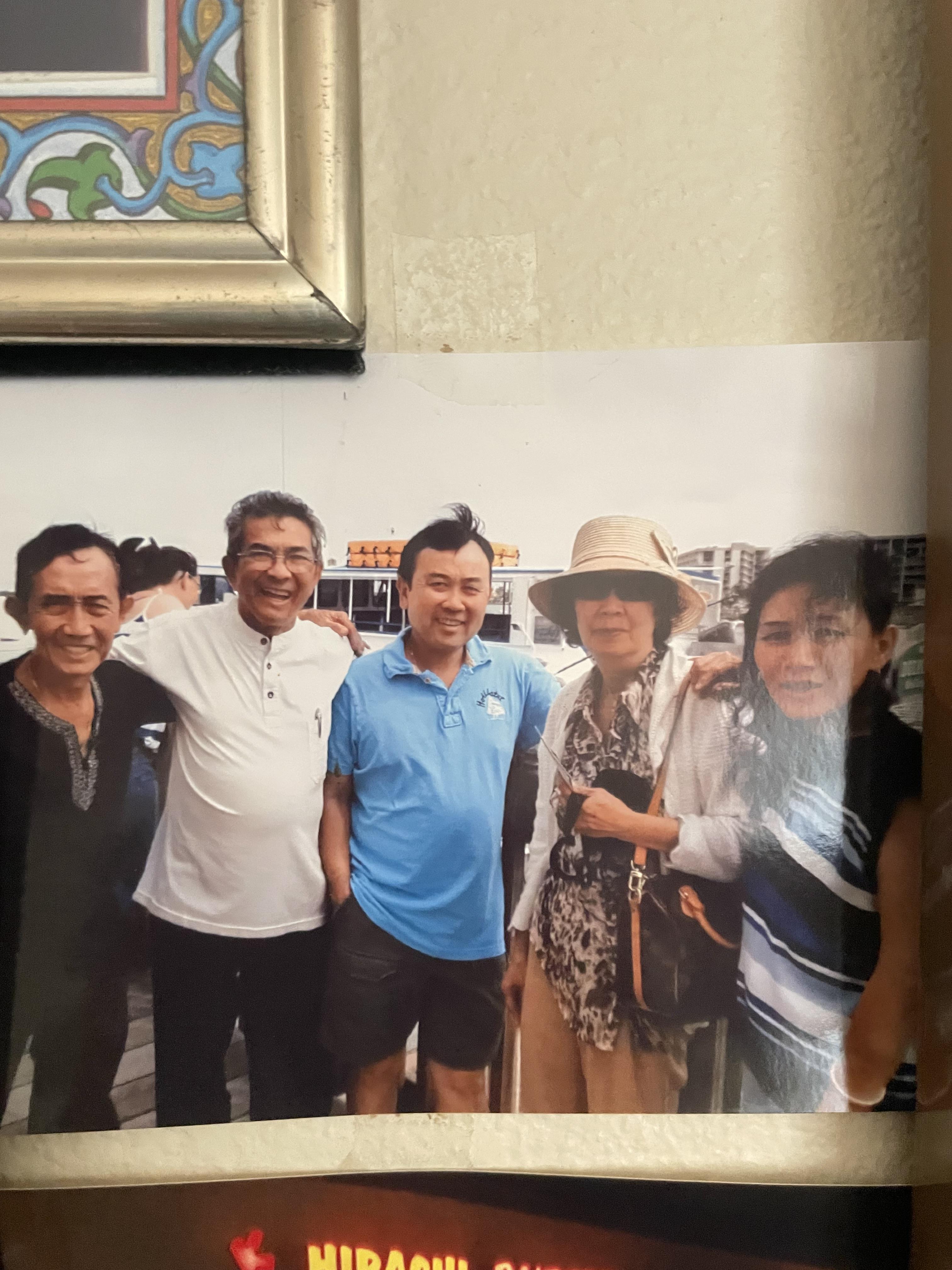 A group of people posing for a picture