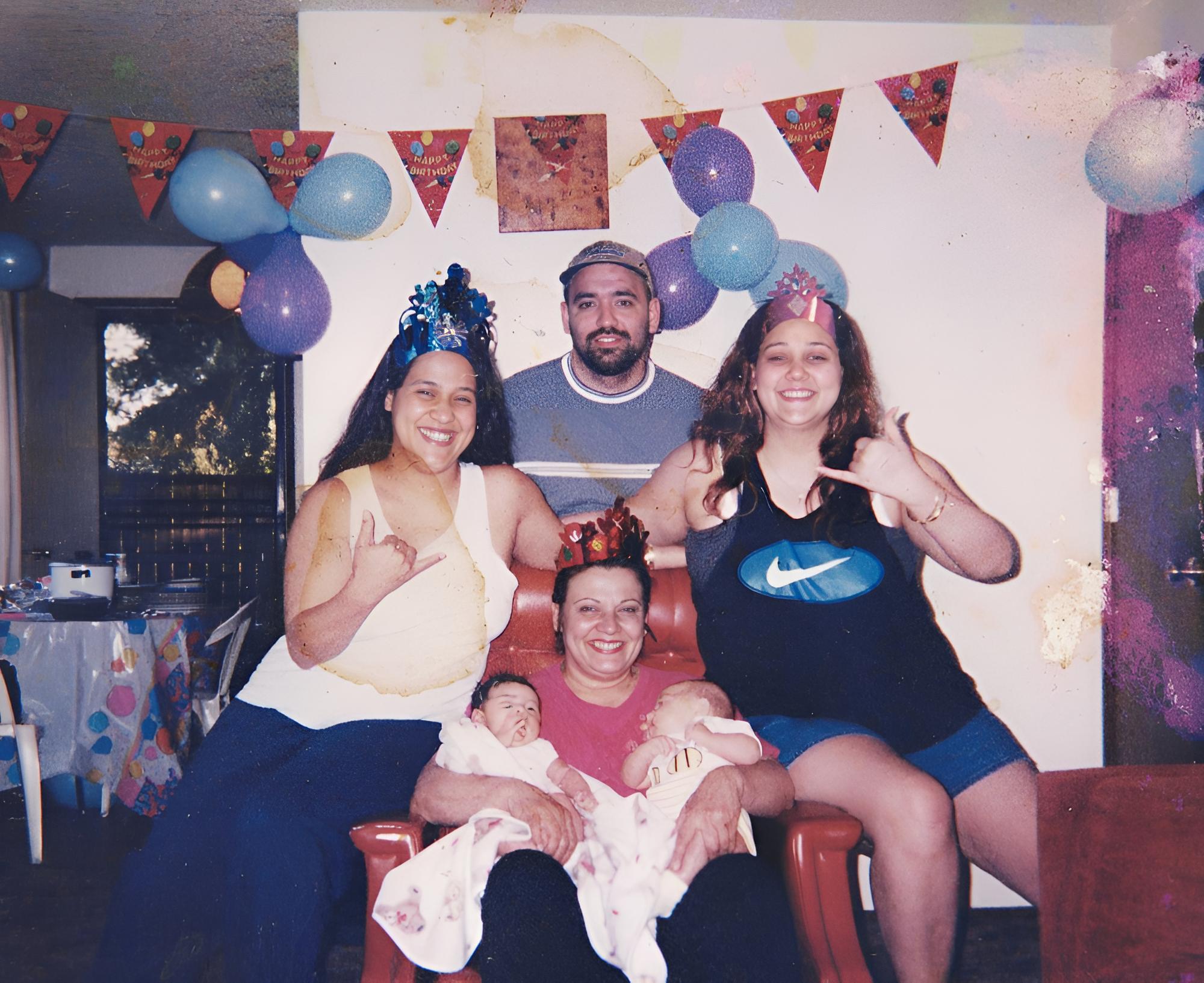 A group of people posing for a photo