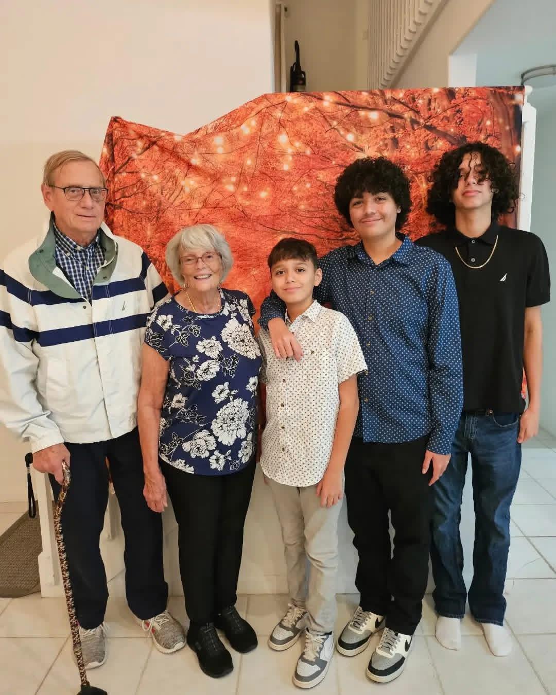 A group of people posing for a photo