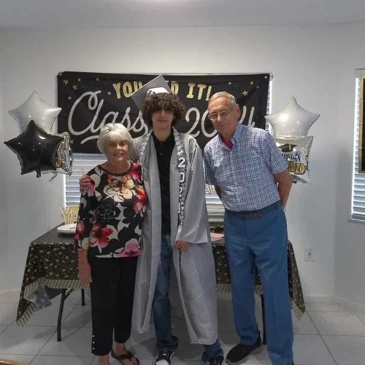 A group of people posing for a photo