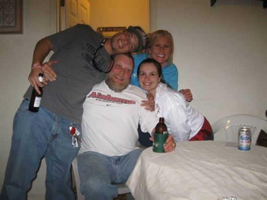A group of people posing for a photo