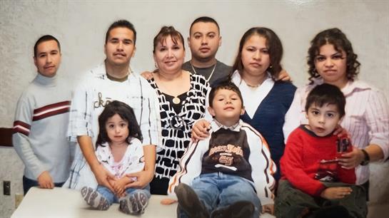 A group of people posing for a photo