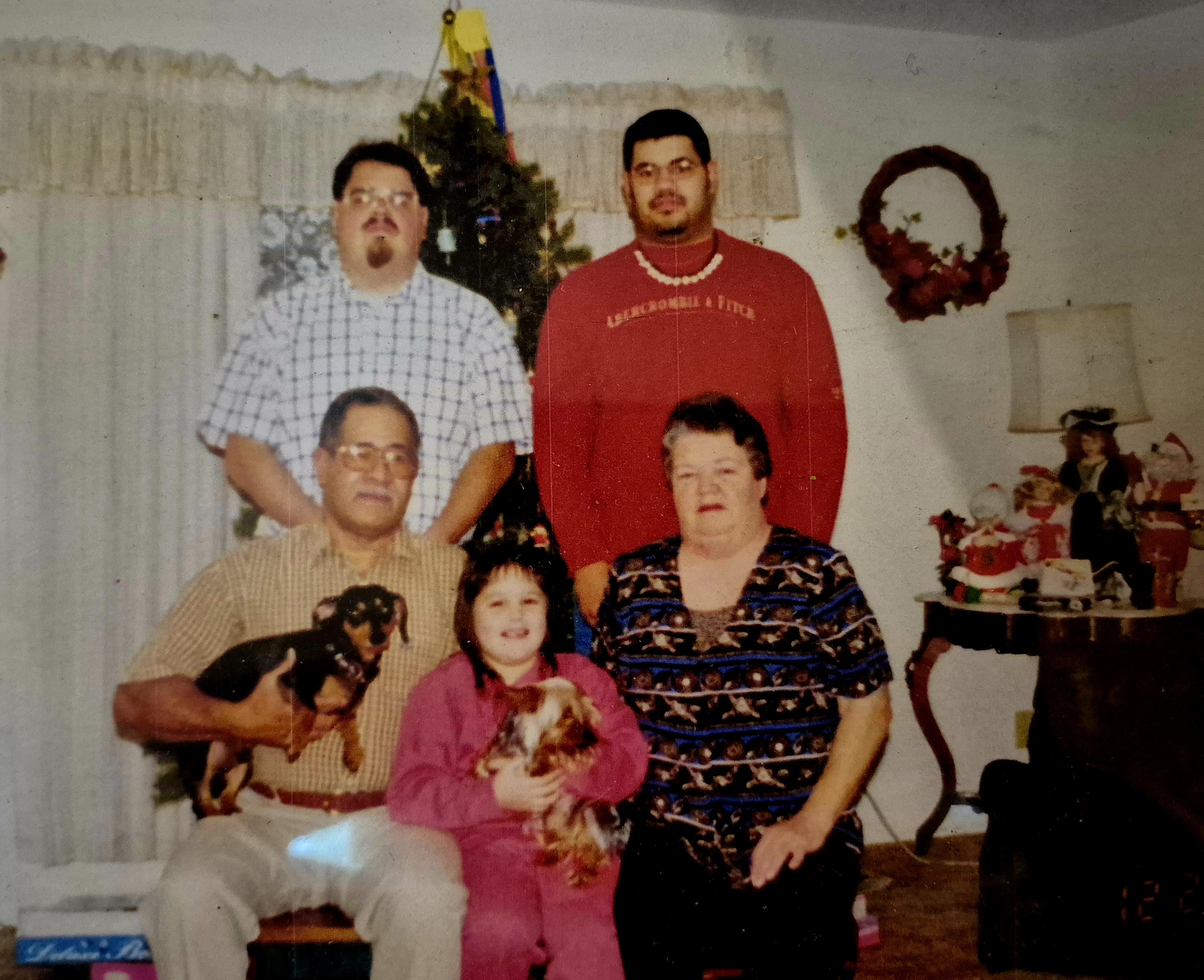 A group of people posing for a photo