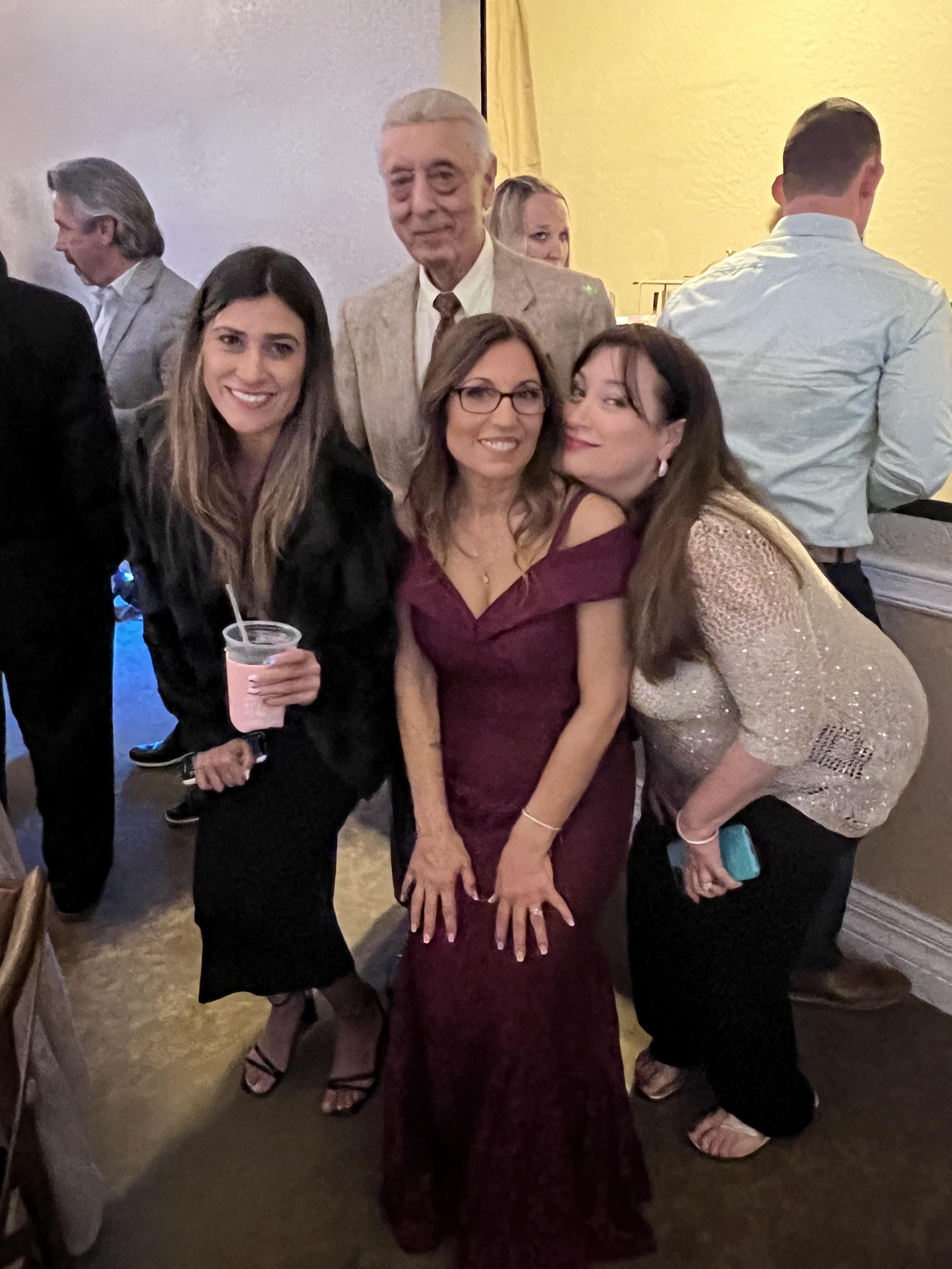 A group of people posing for a photo