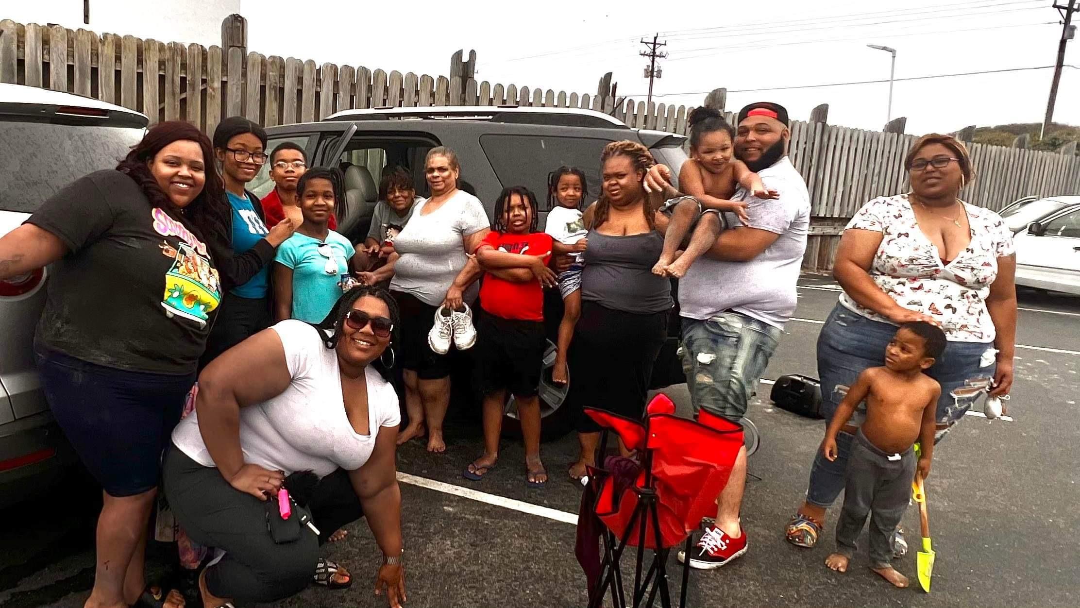 A group of people posing for a photo