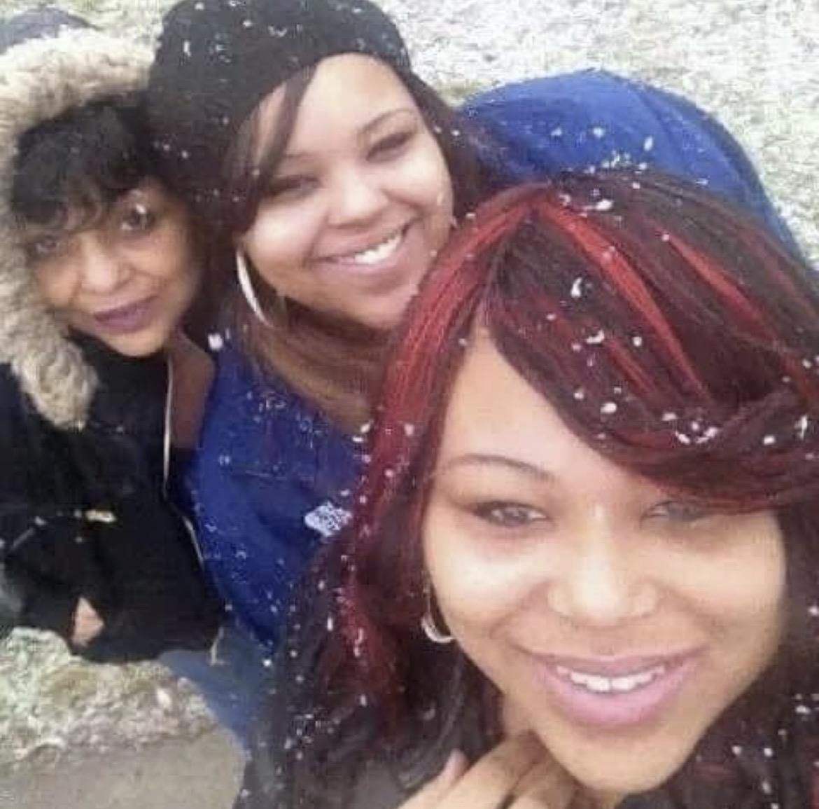 A group of women taking a selfie