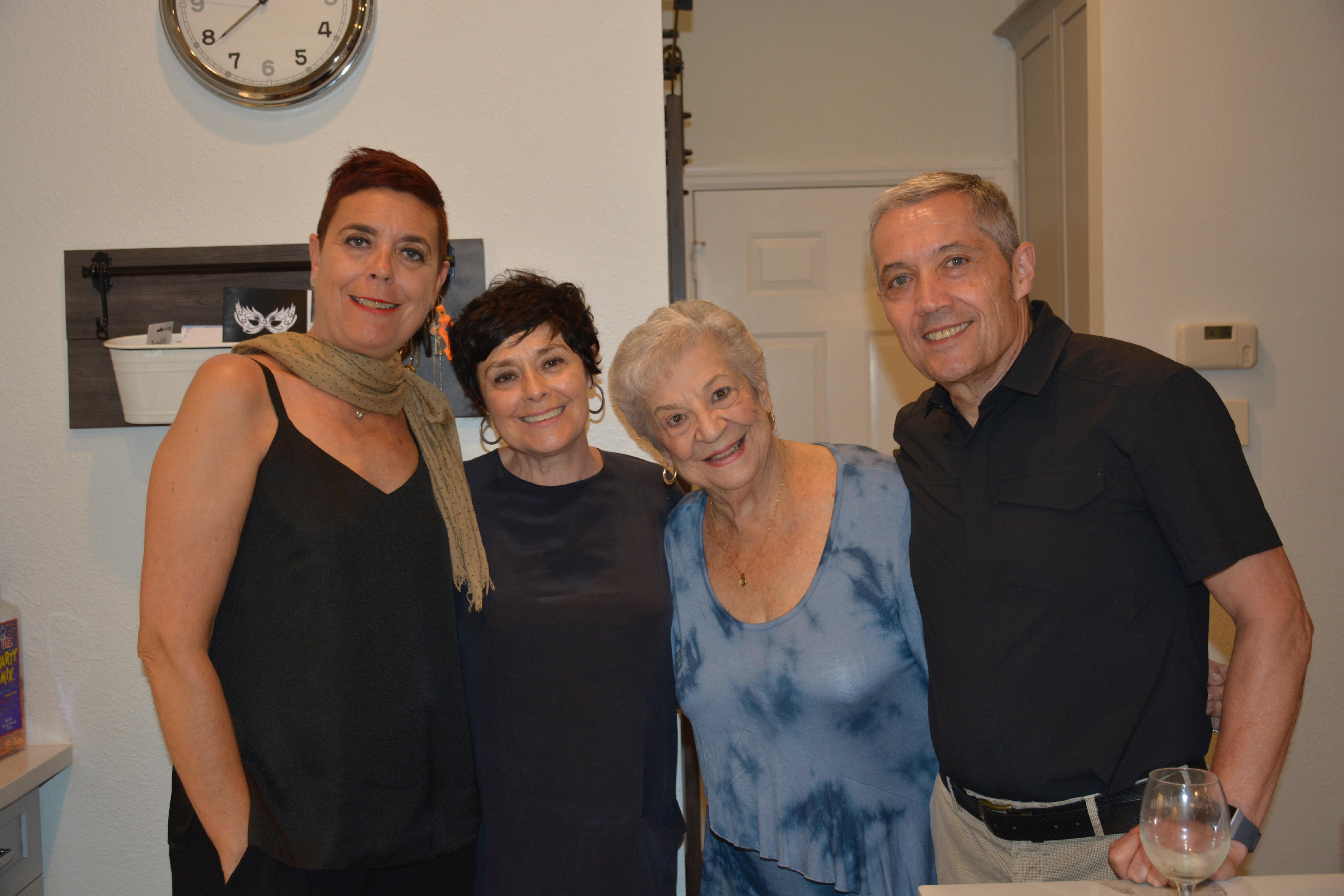 A group of people posing for a photo