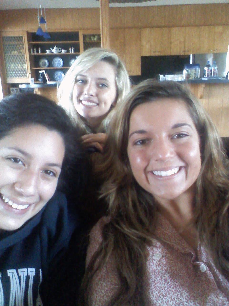 A group of women smiling for a selfie