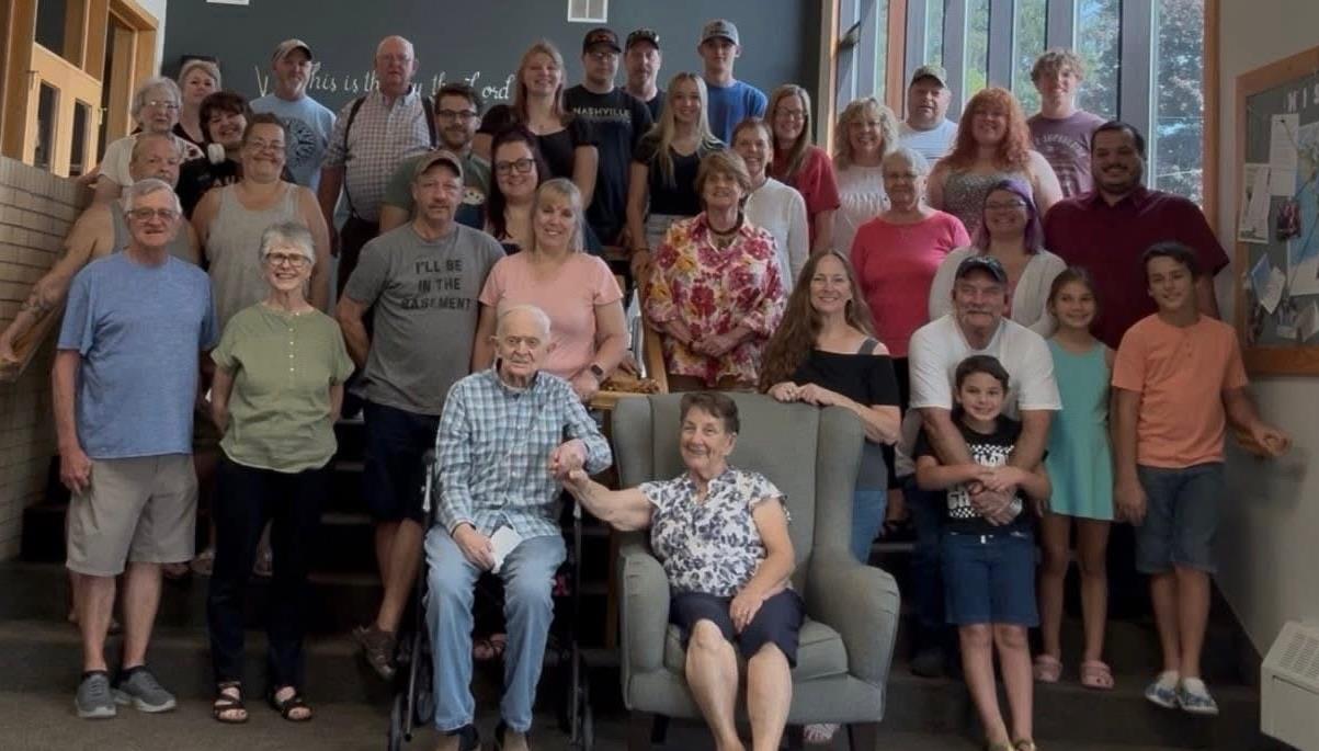 A group of people posing for a photo