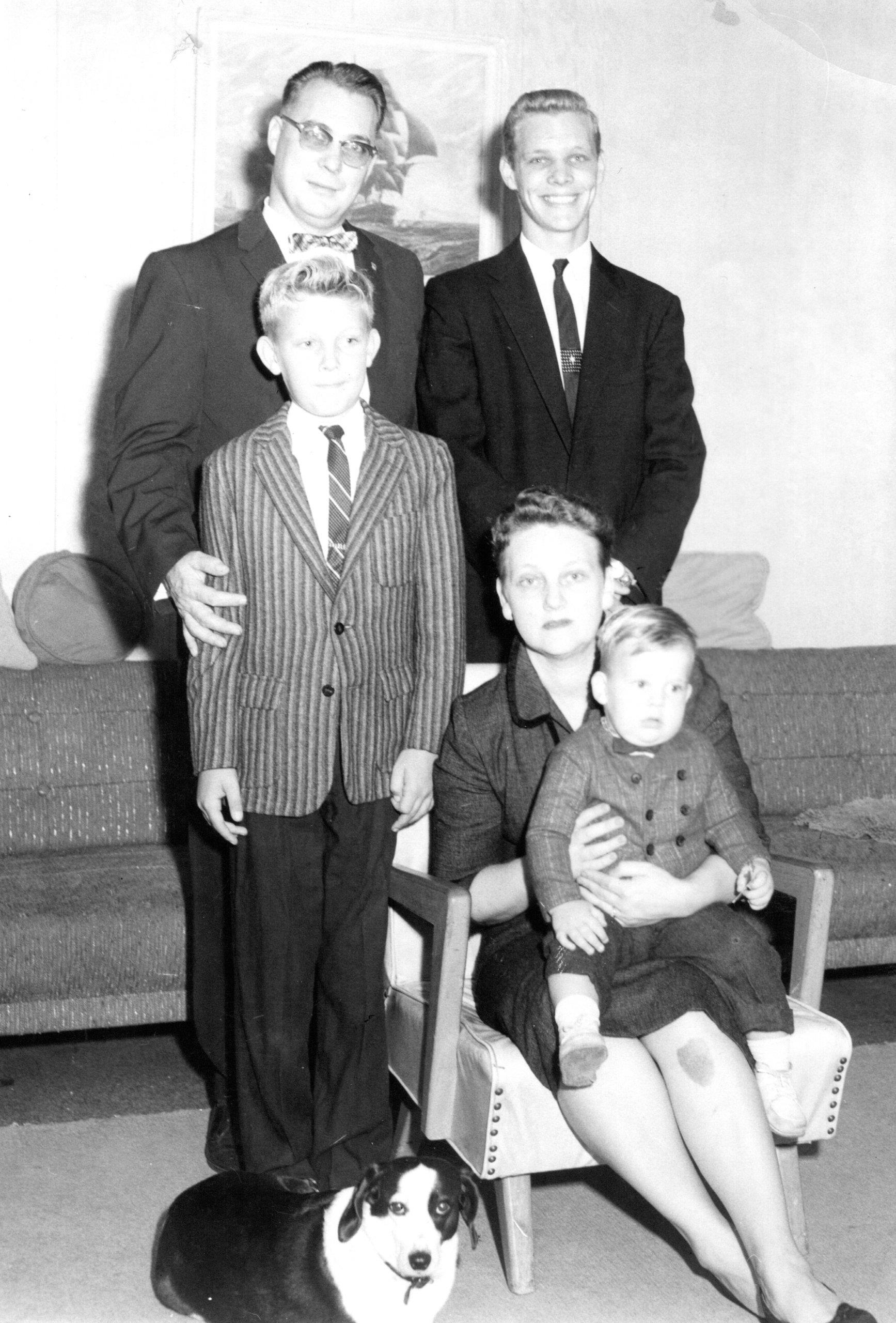 A group of people posing for a photo