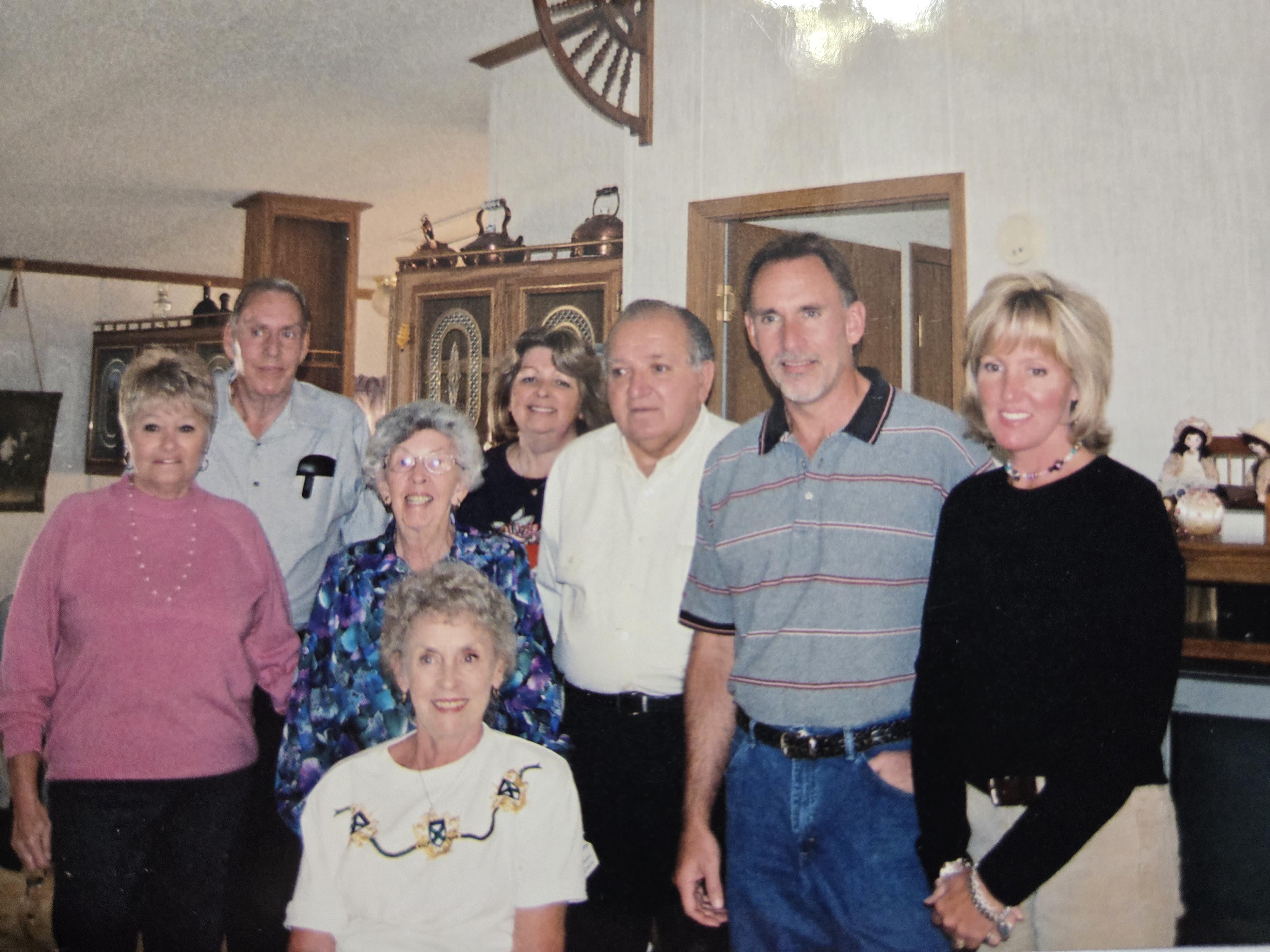 A group of people posing for a photo