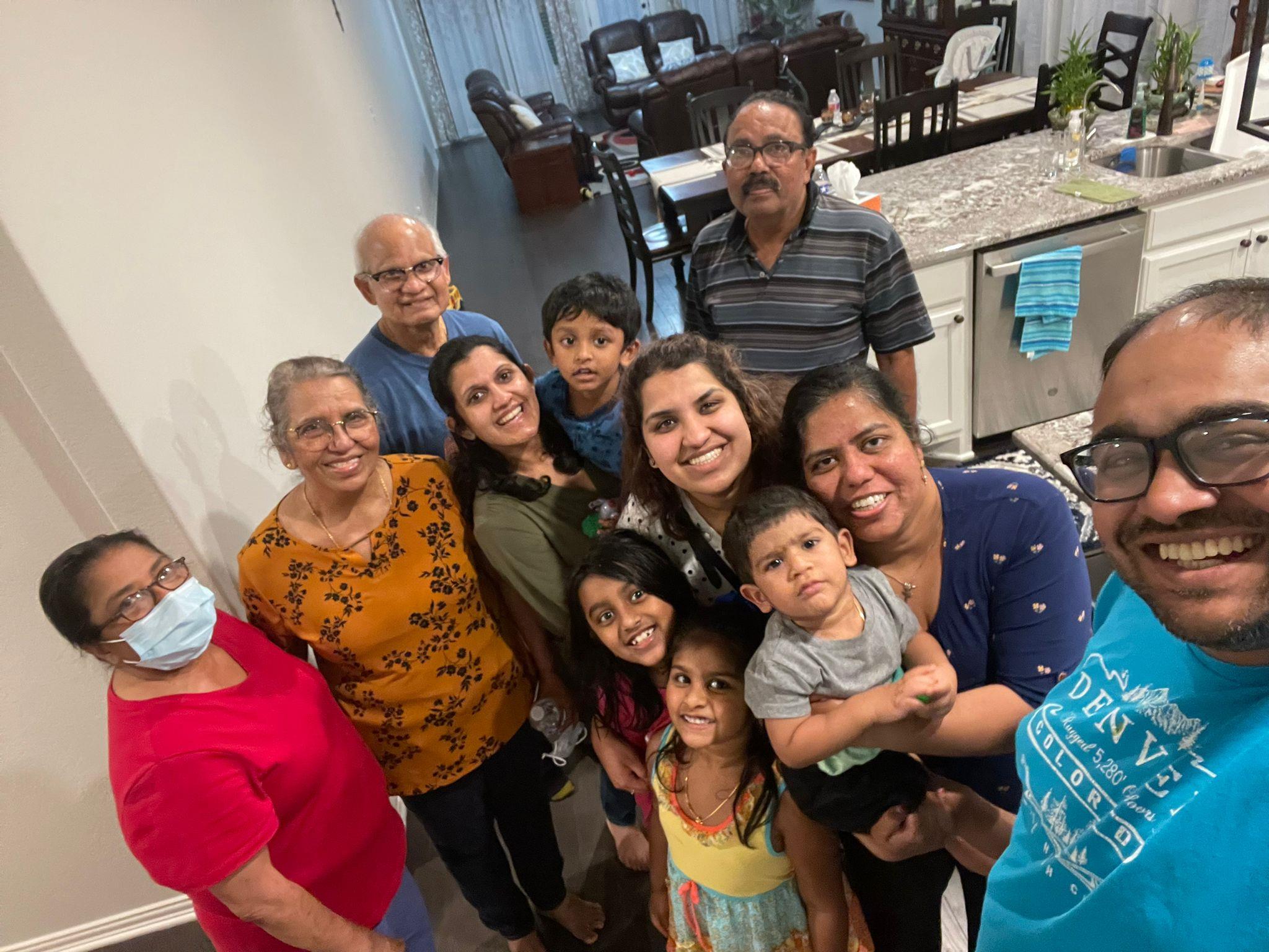 A group of people posing for a photo