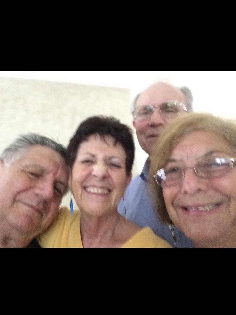 A group of people posing for a photo
