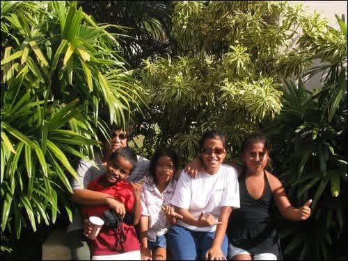 A group of people posing for a photo
