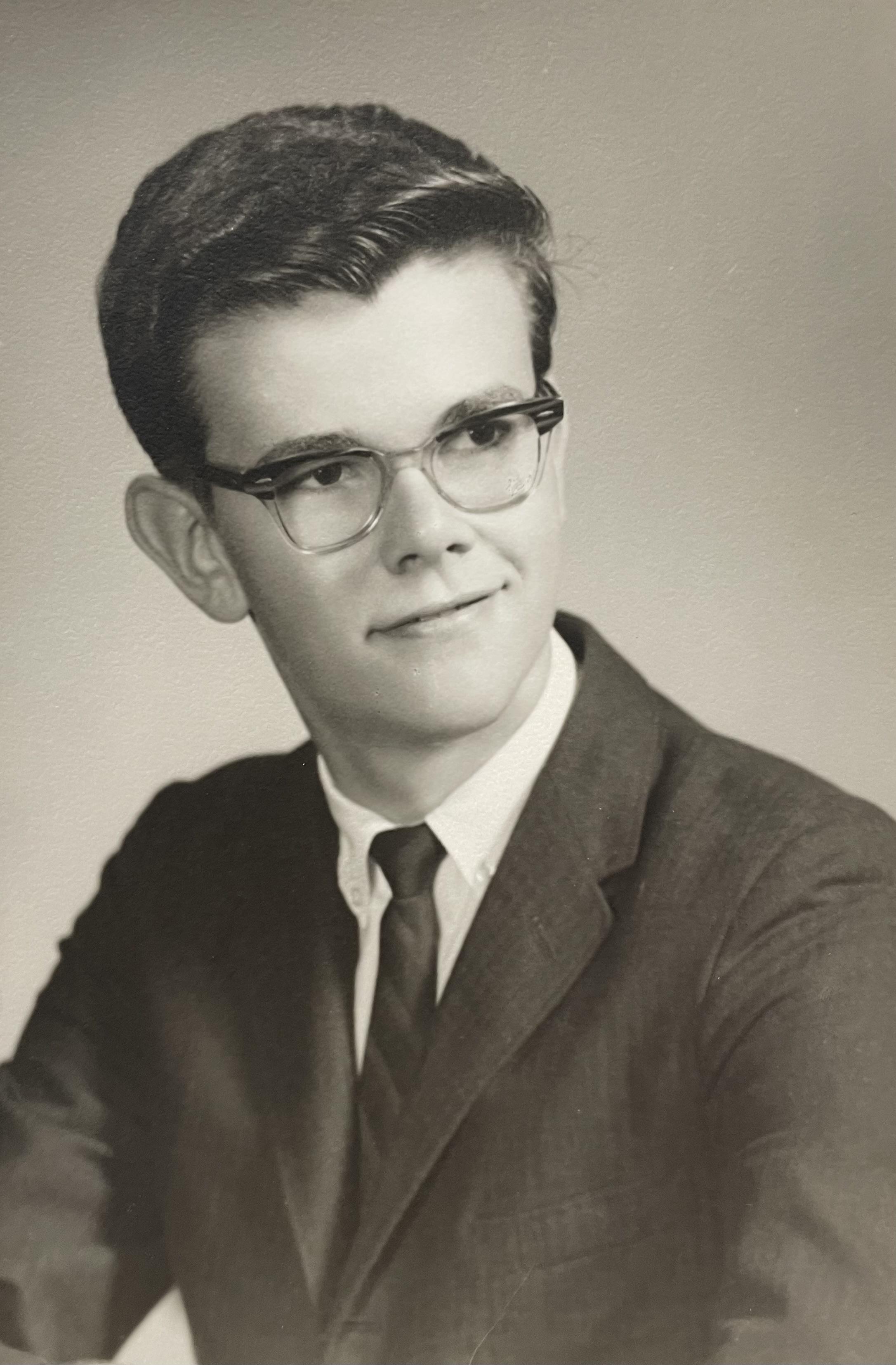 A man in a suit and tie