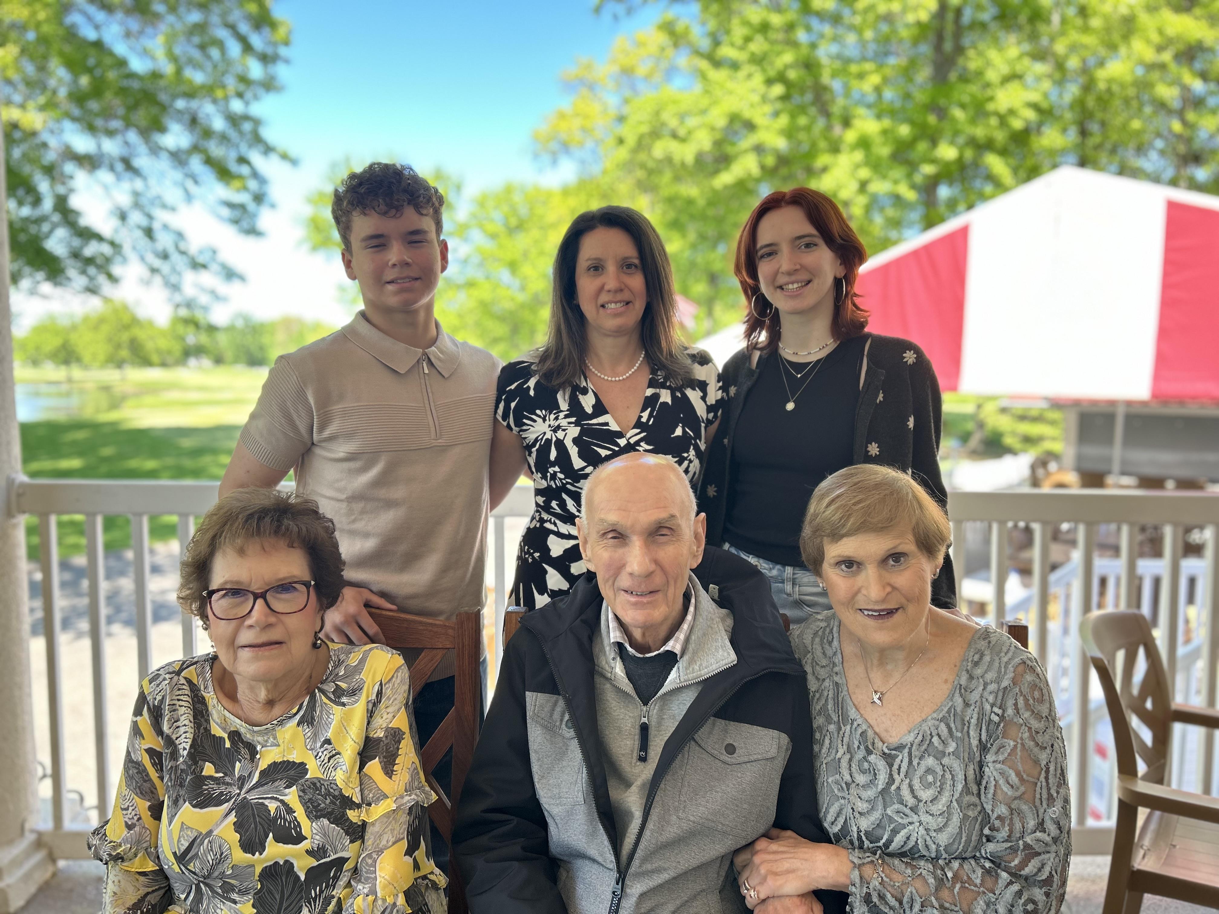 A group of people posing for a photo