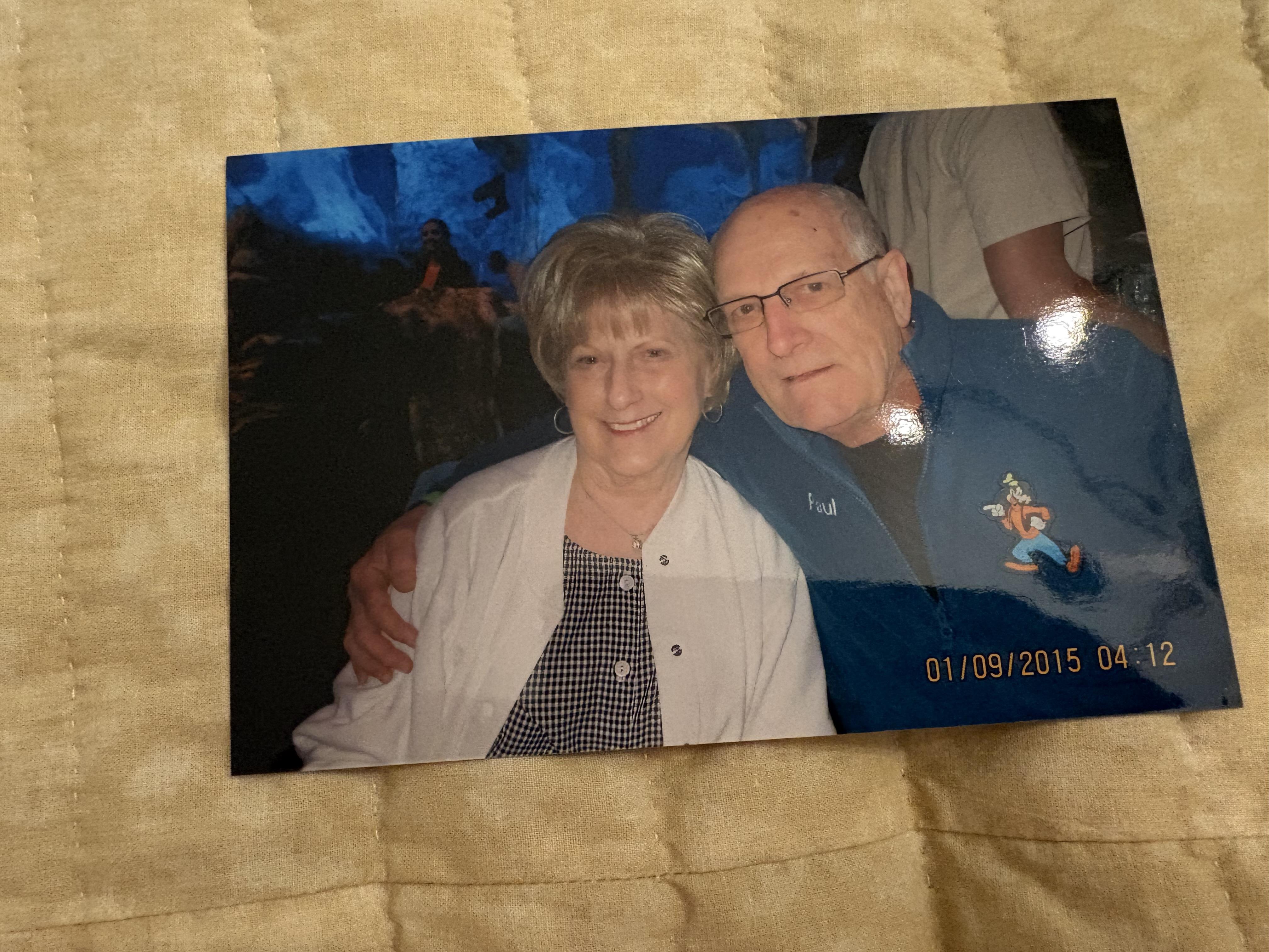 A photo of a man and woman