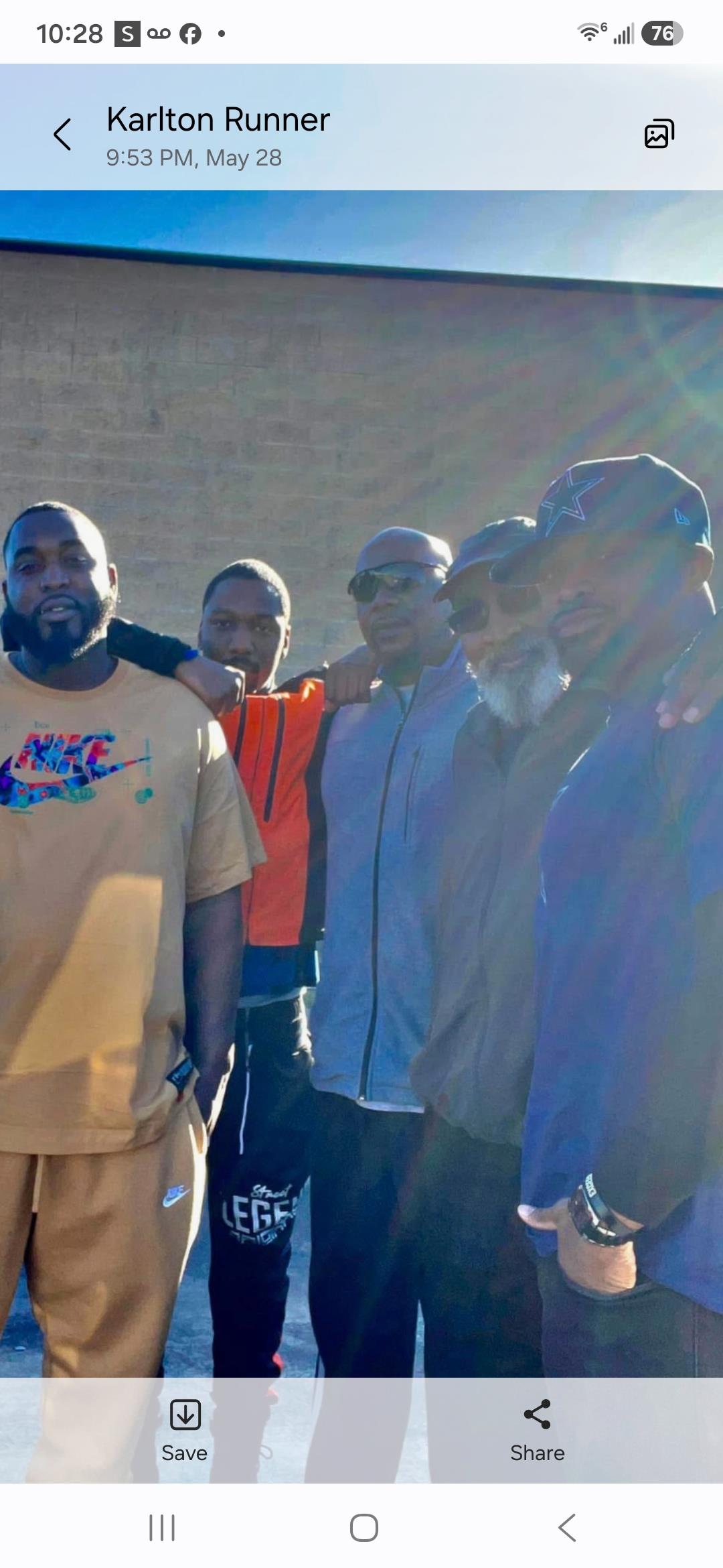 A group of men standing together