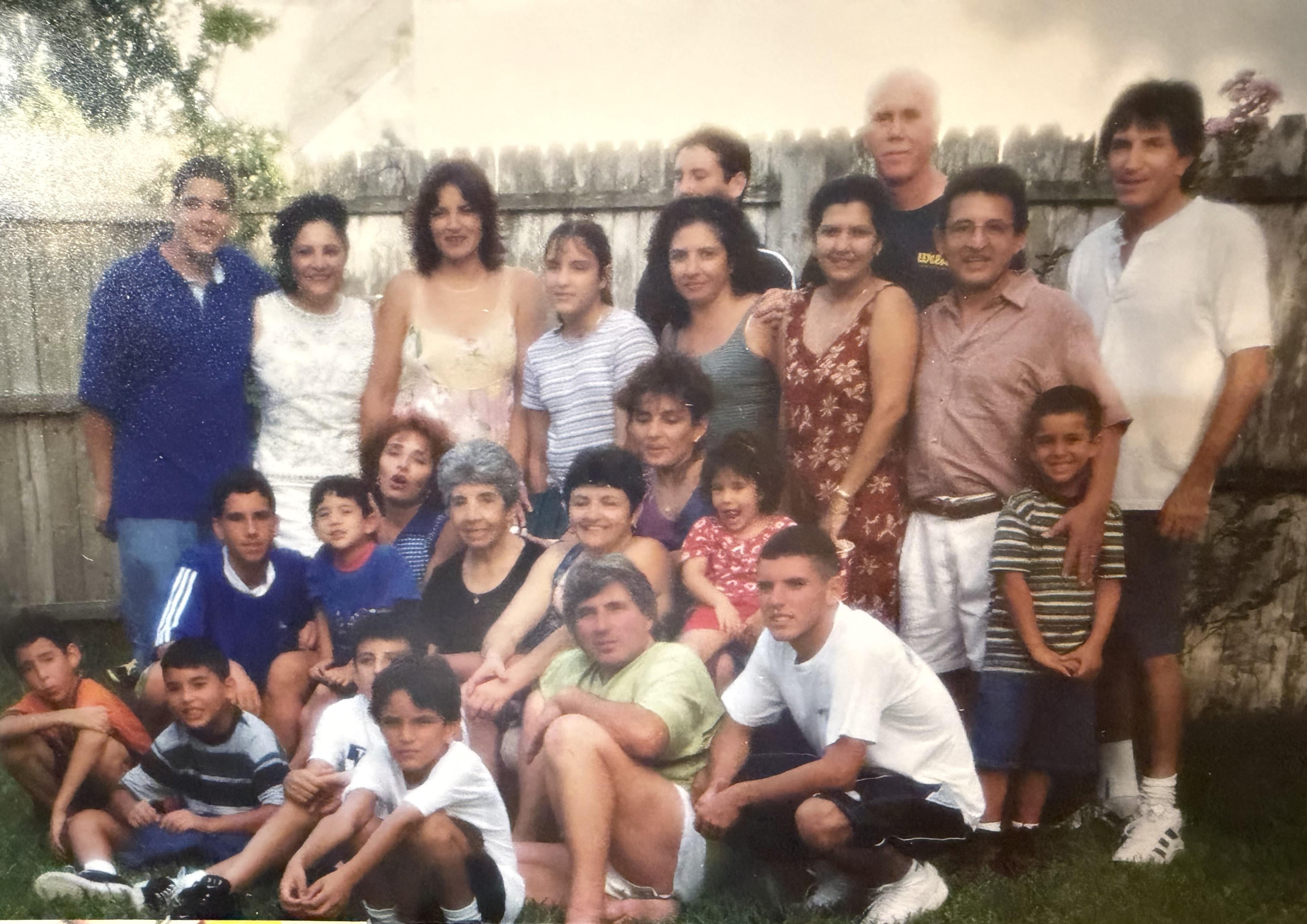 A group of people posing for a photo