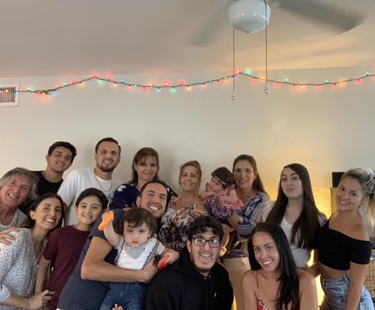 A group of people posing for a photo