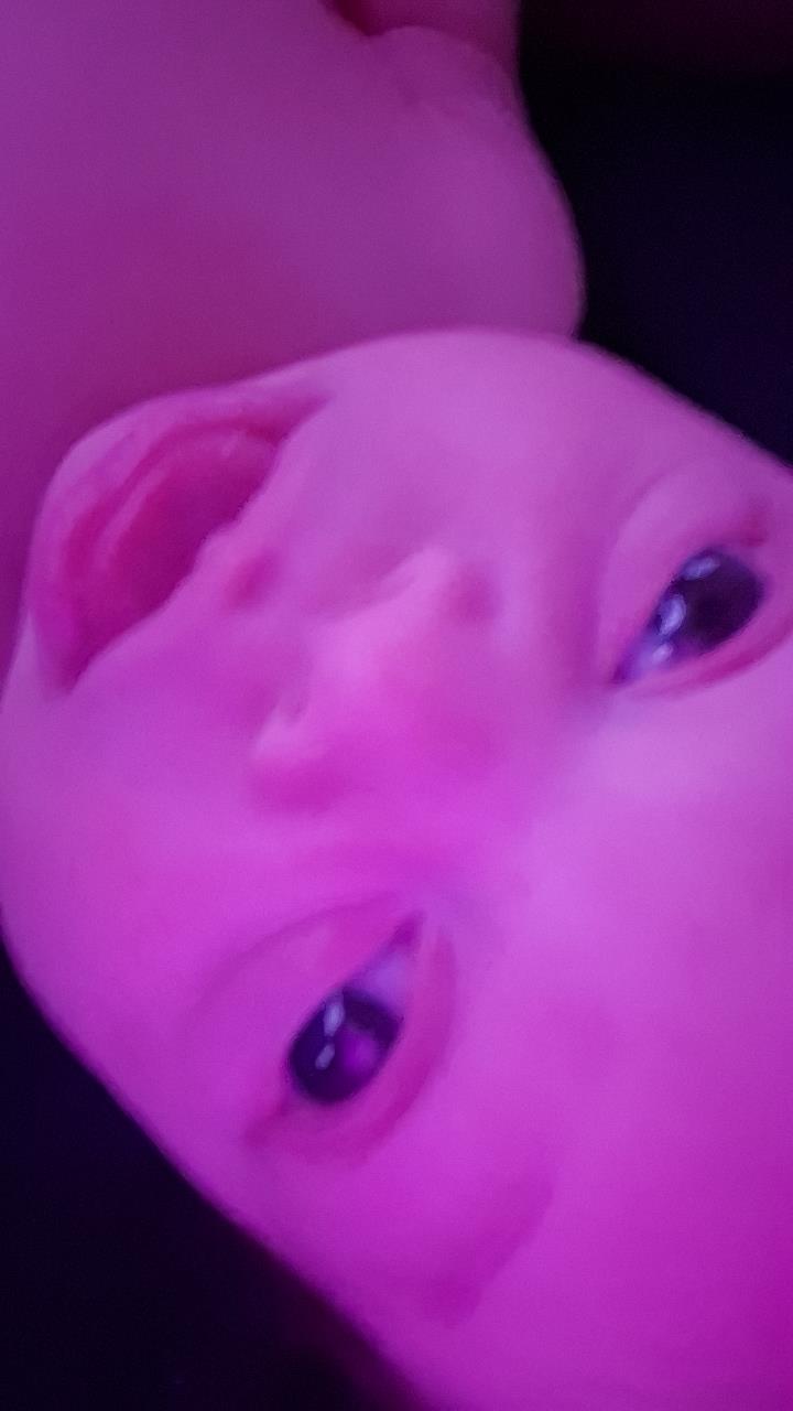 A close up of a baby