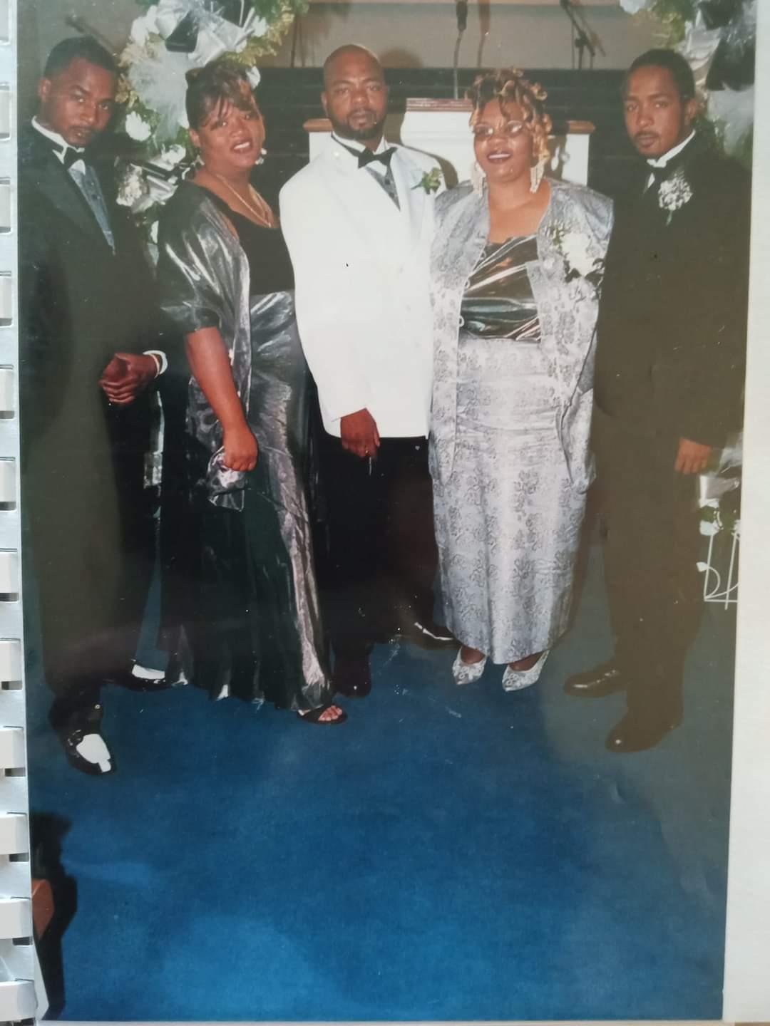 A group of people posing for a photo