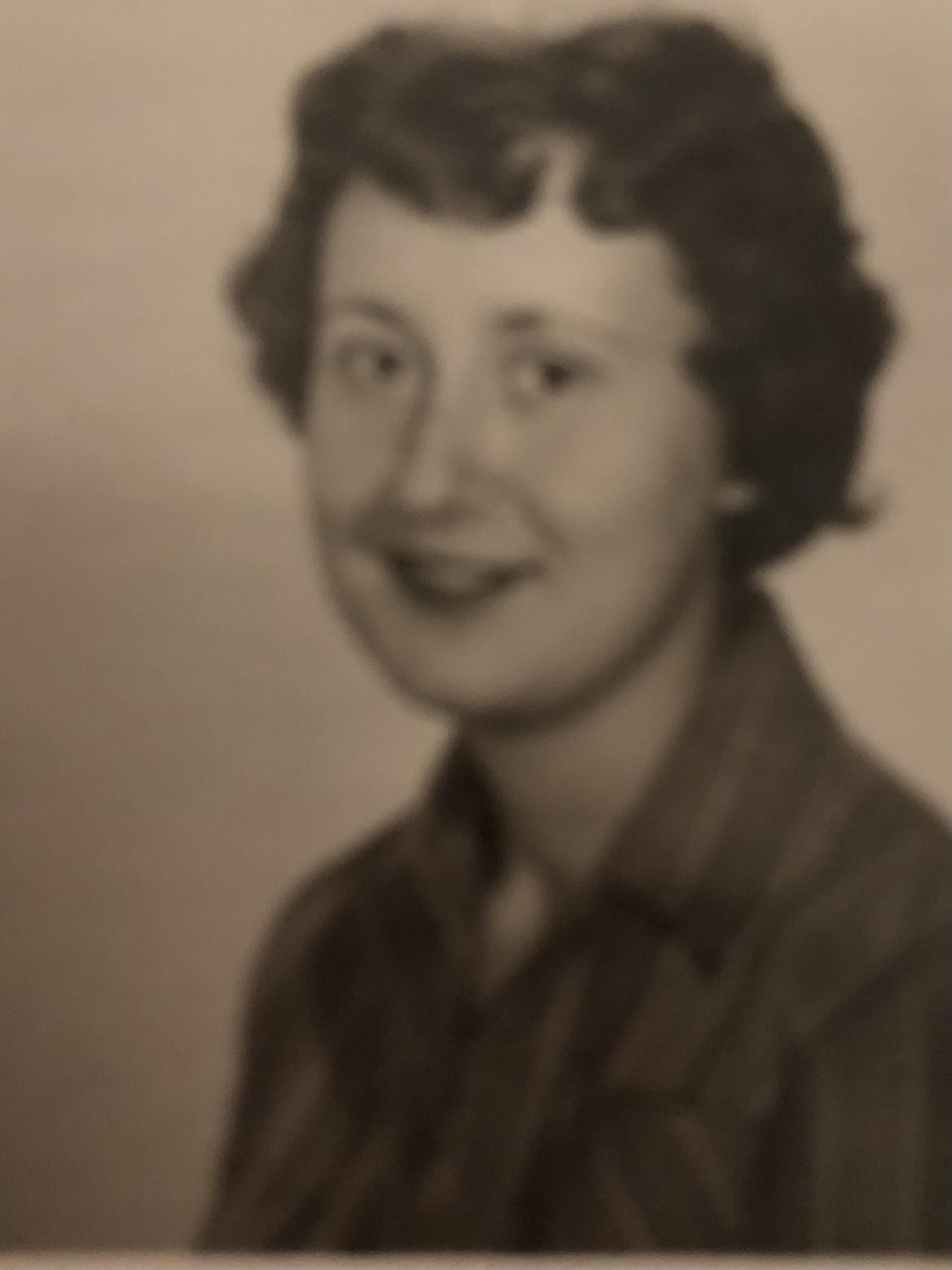 A close-up of a woman