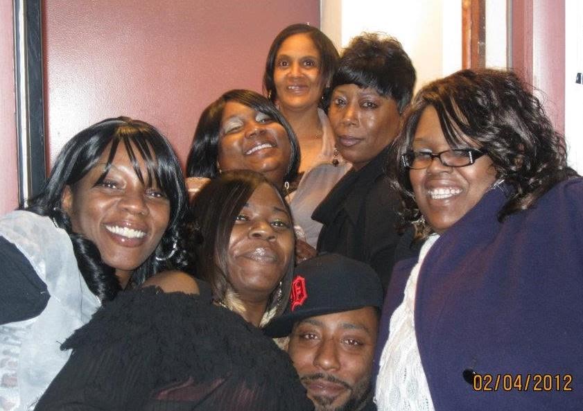 A group of people posing for a photo
