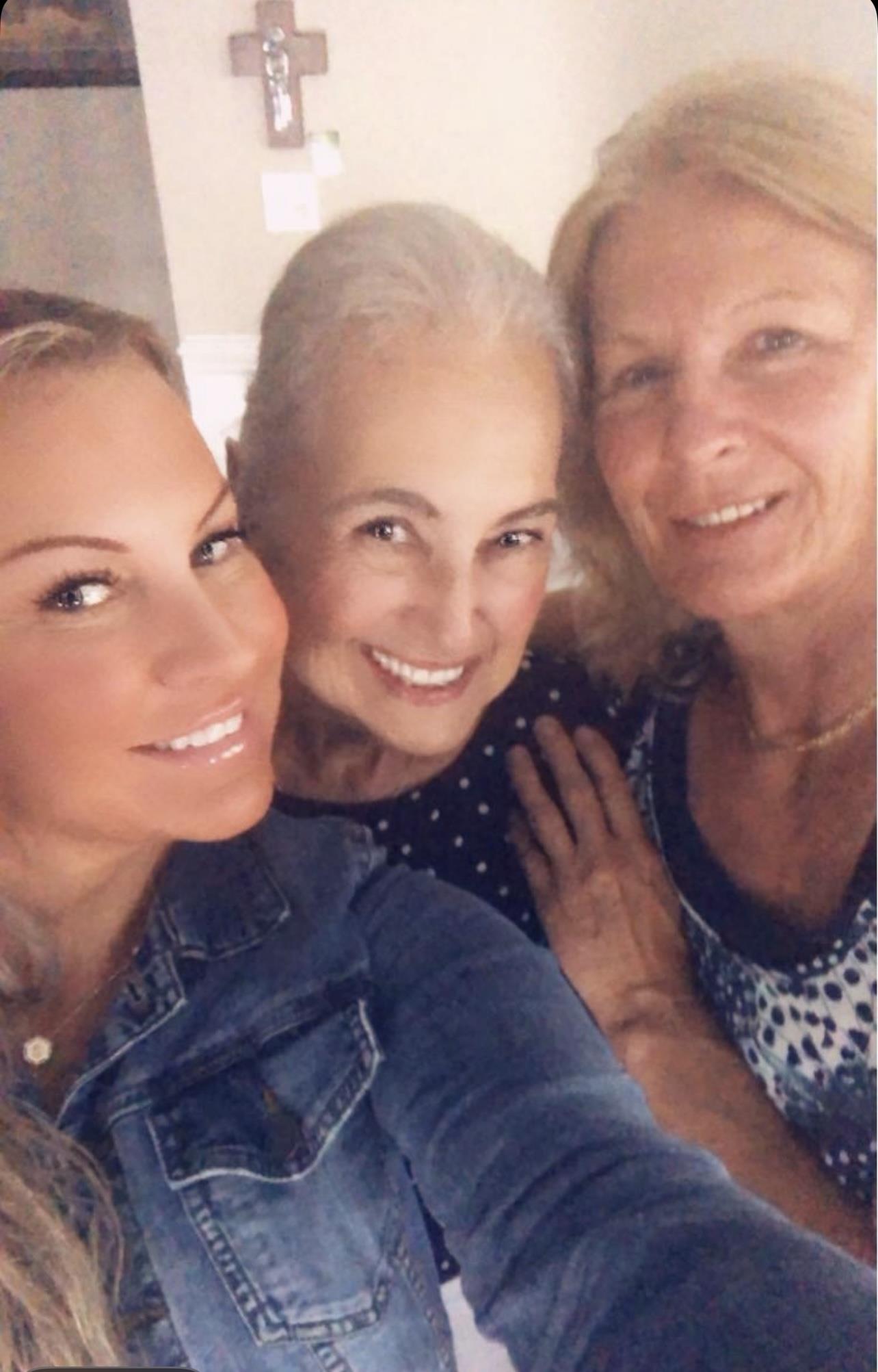 A group of women taking a selfie