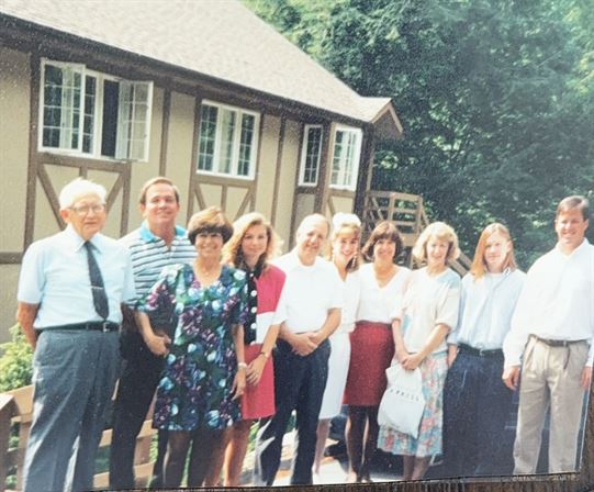 A group of people posing for a photo