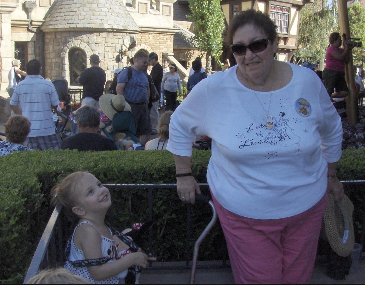 A woman and a little girl